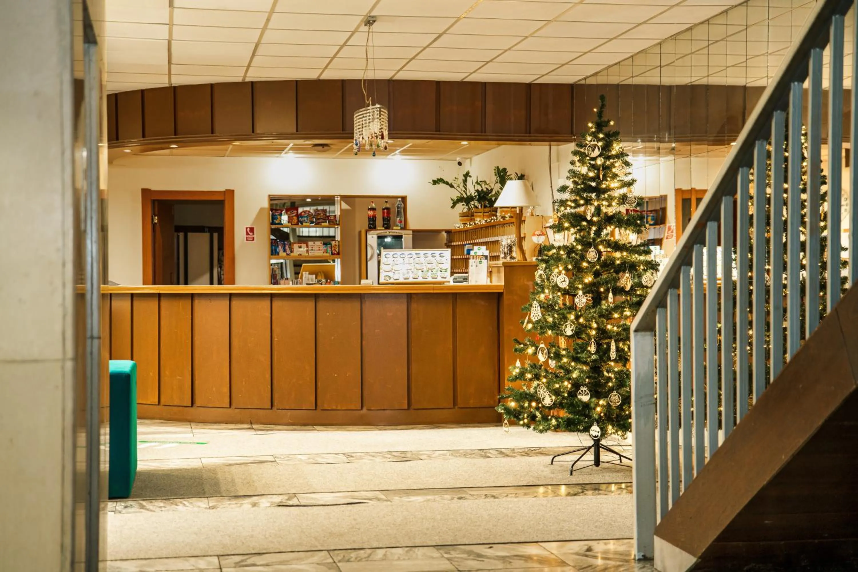 Lobby or reception in Hotel Slovakia