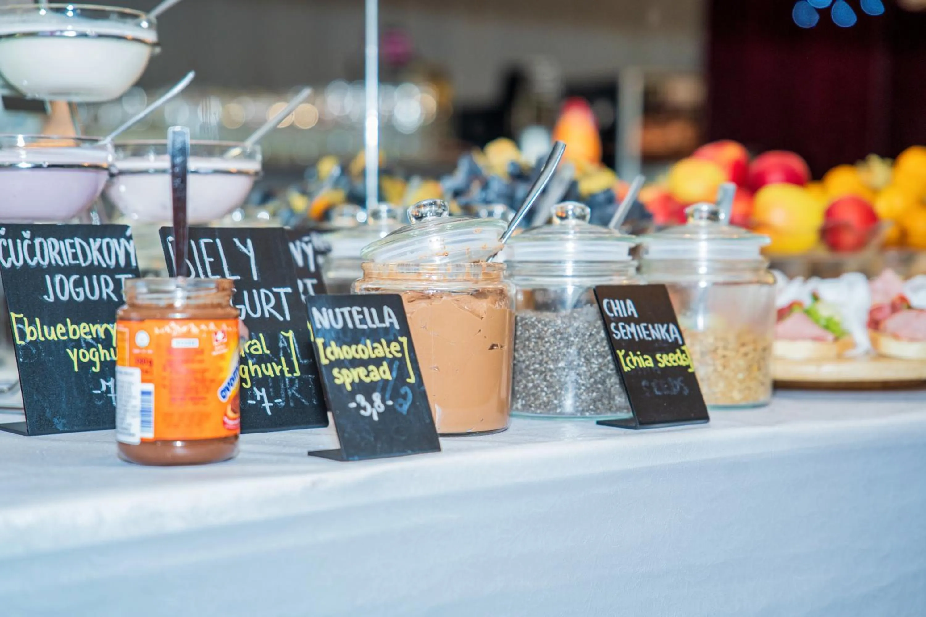 Buffet breakfast in Hotel Slovakia