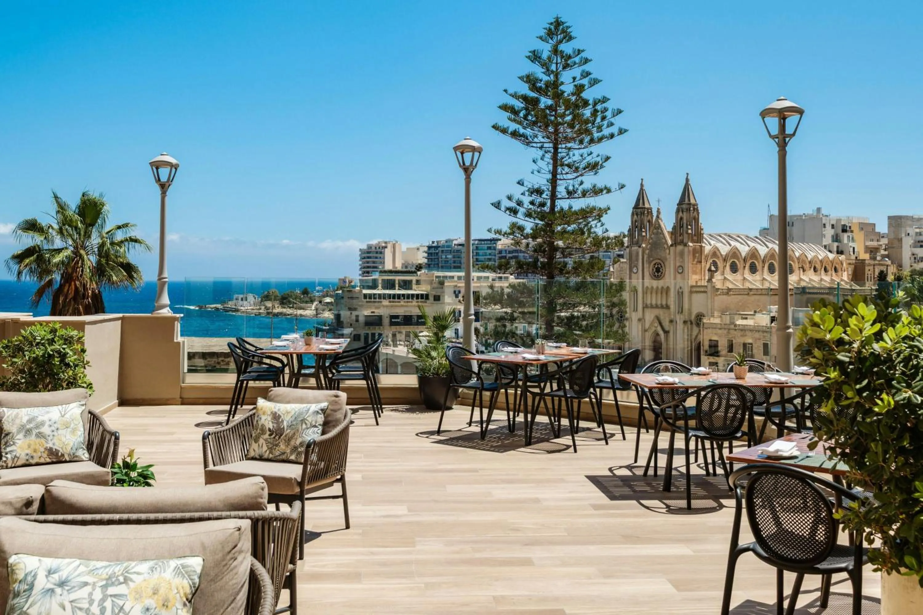 Restaurant/places to eat in Malta Marriott Resort & Spa