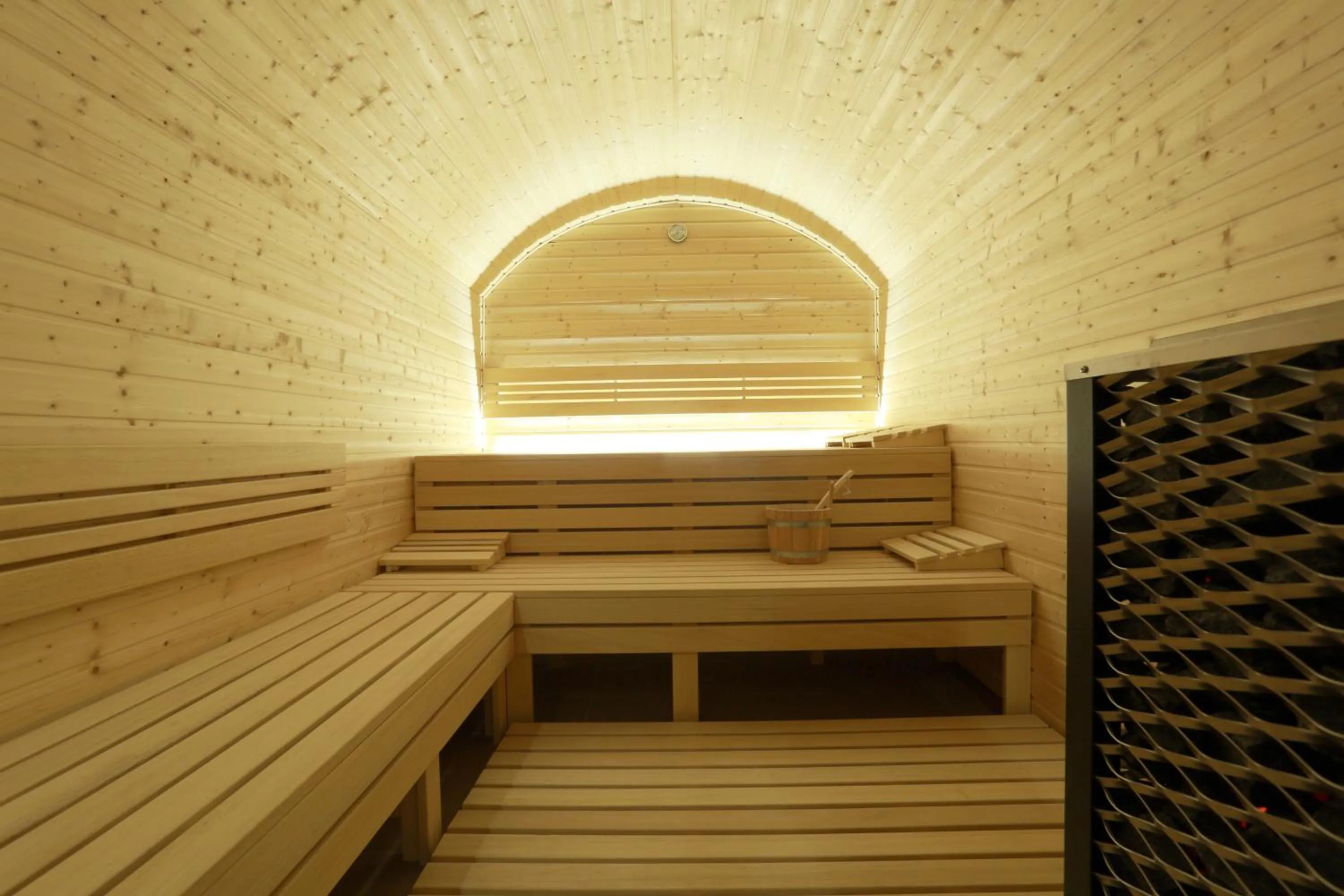 Sauna in Penzión Wellness & Restaurant Zoborská, free parking