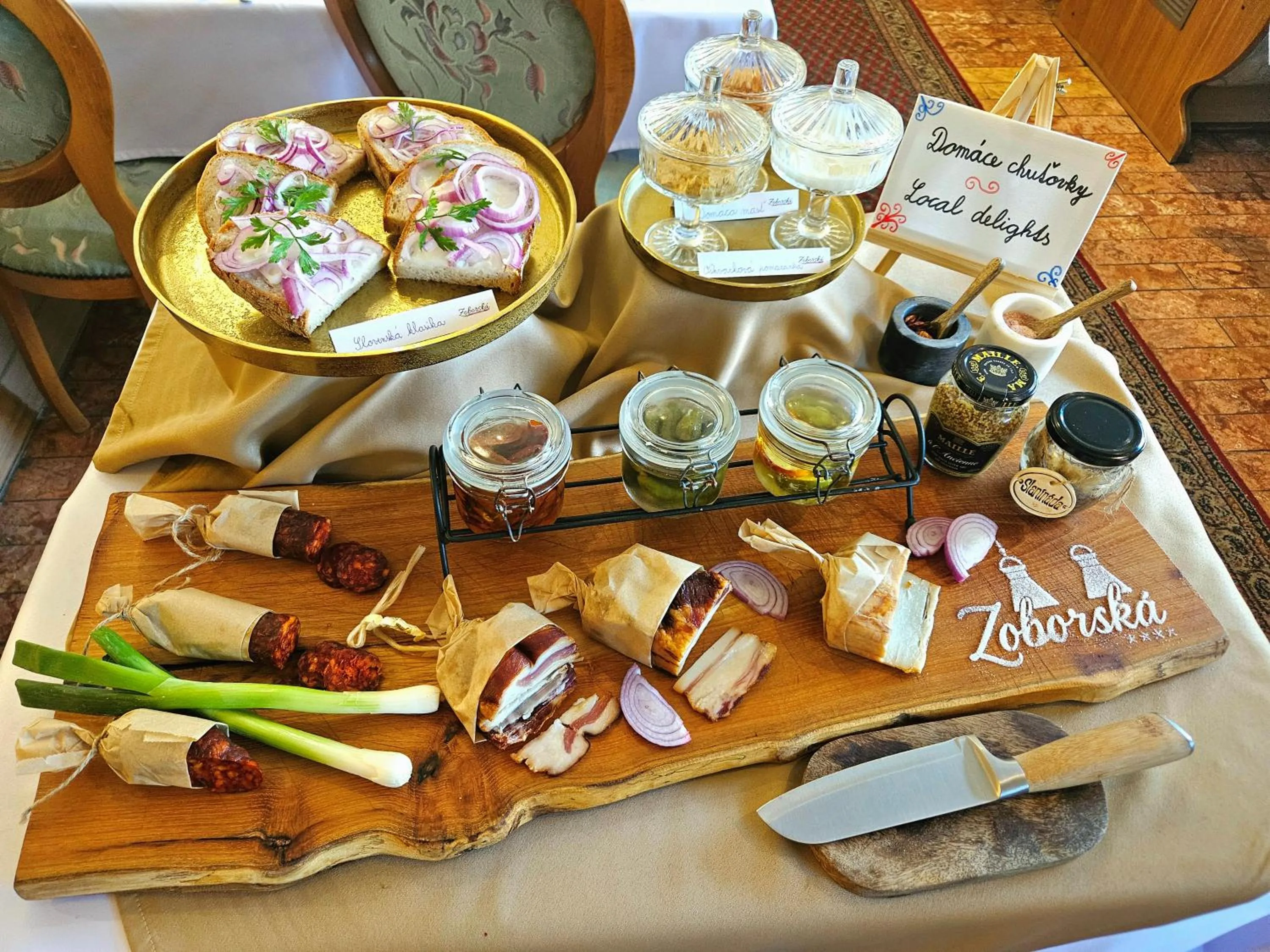 Food close-up in Penzión Wellness & Restaurant Zoborská, free parking