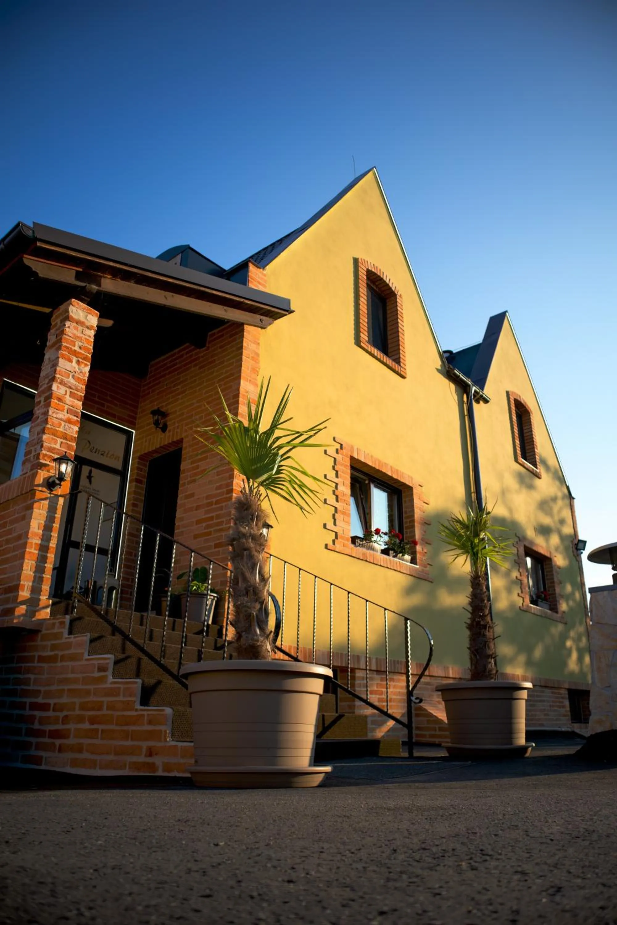 Property building in Penzión Wellness & Restaurant Zoborská, free parking