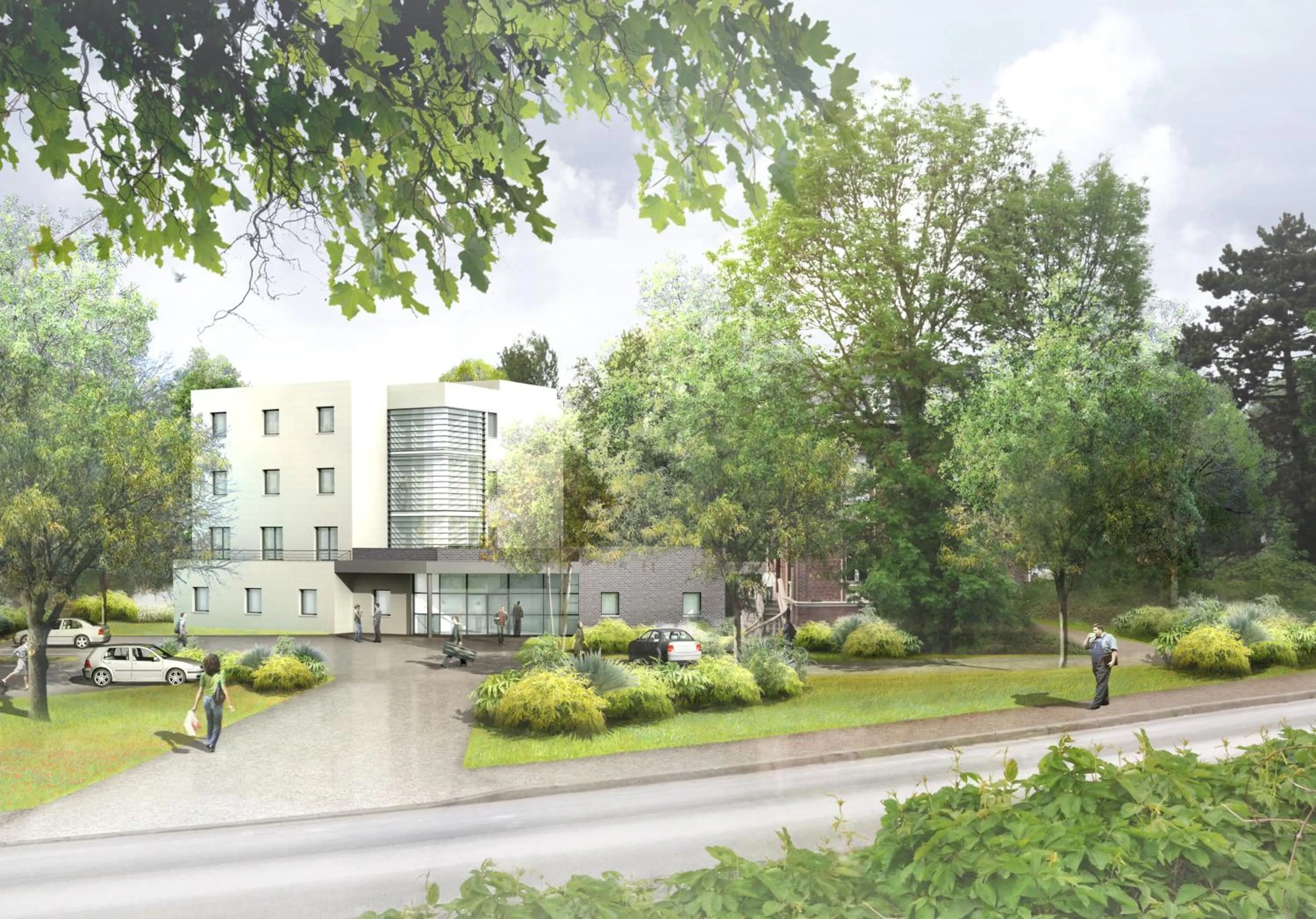 Facade/entrance in Logis Hôtel - La Chambre d'Amiens