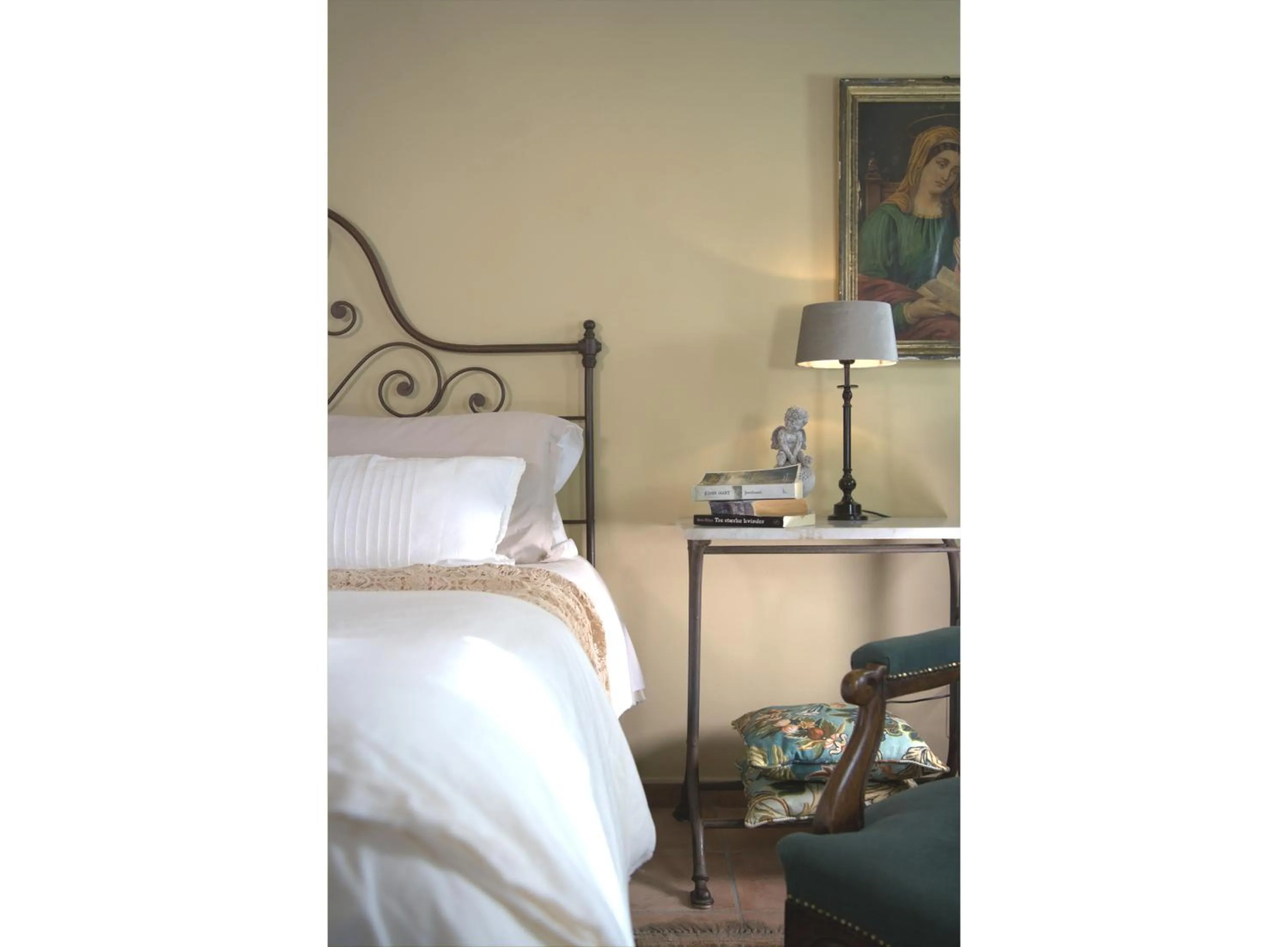 Decorative detail in Antico Casale Mattei - Adult only