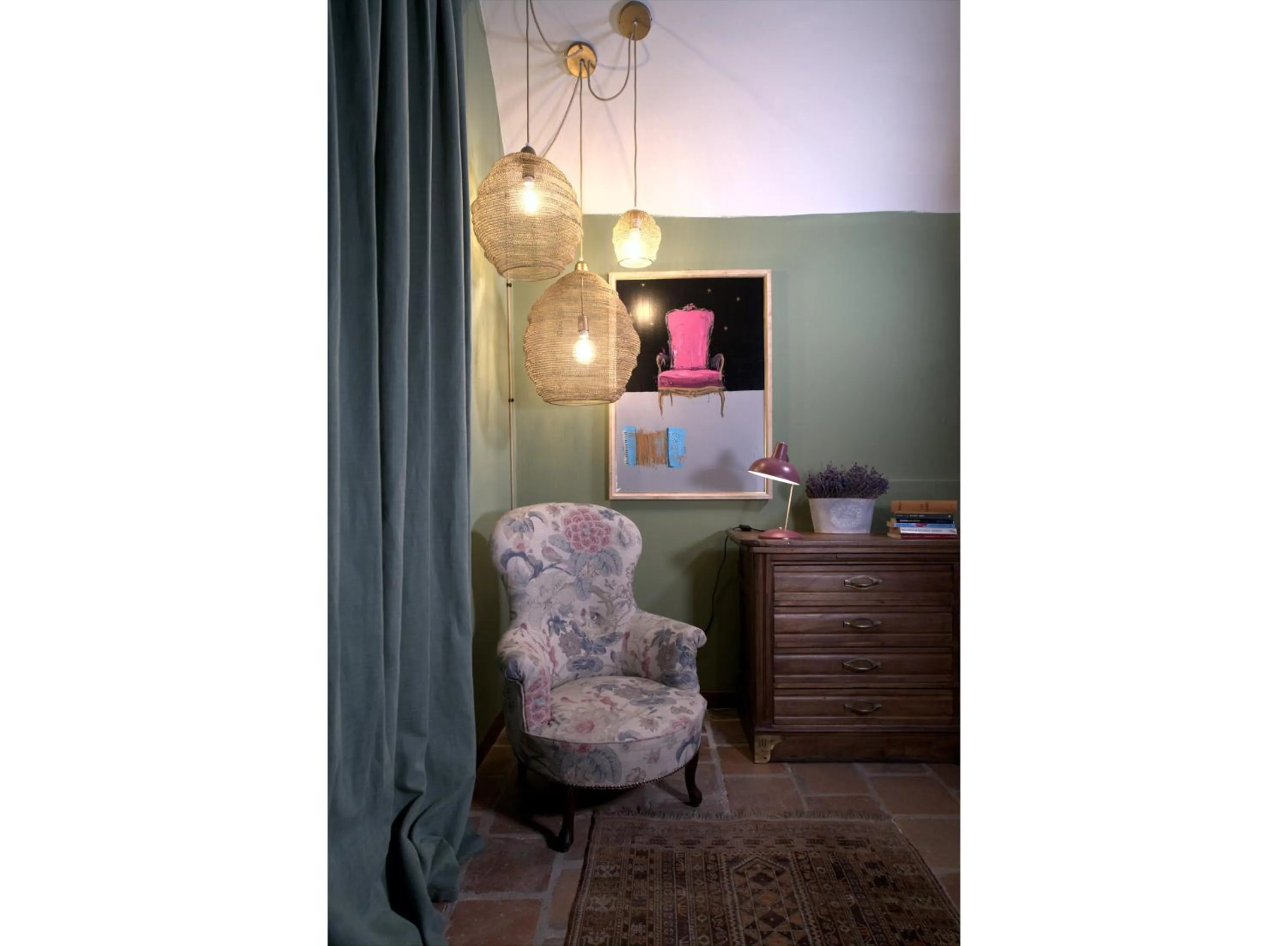 Decorative detail in Antico Casale Mattei - Adult only