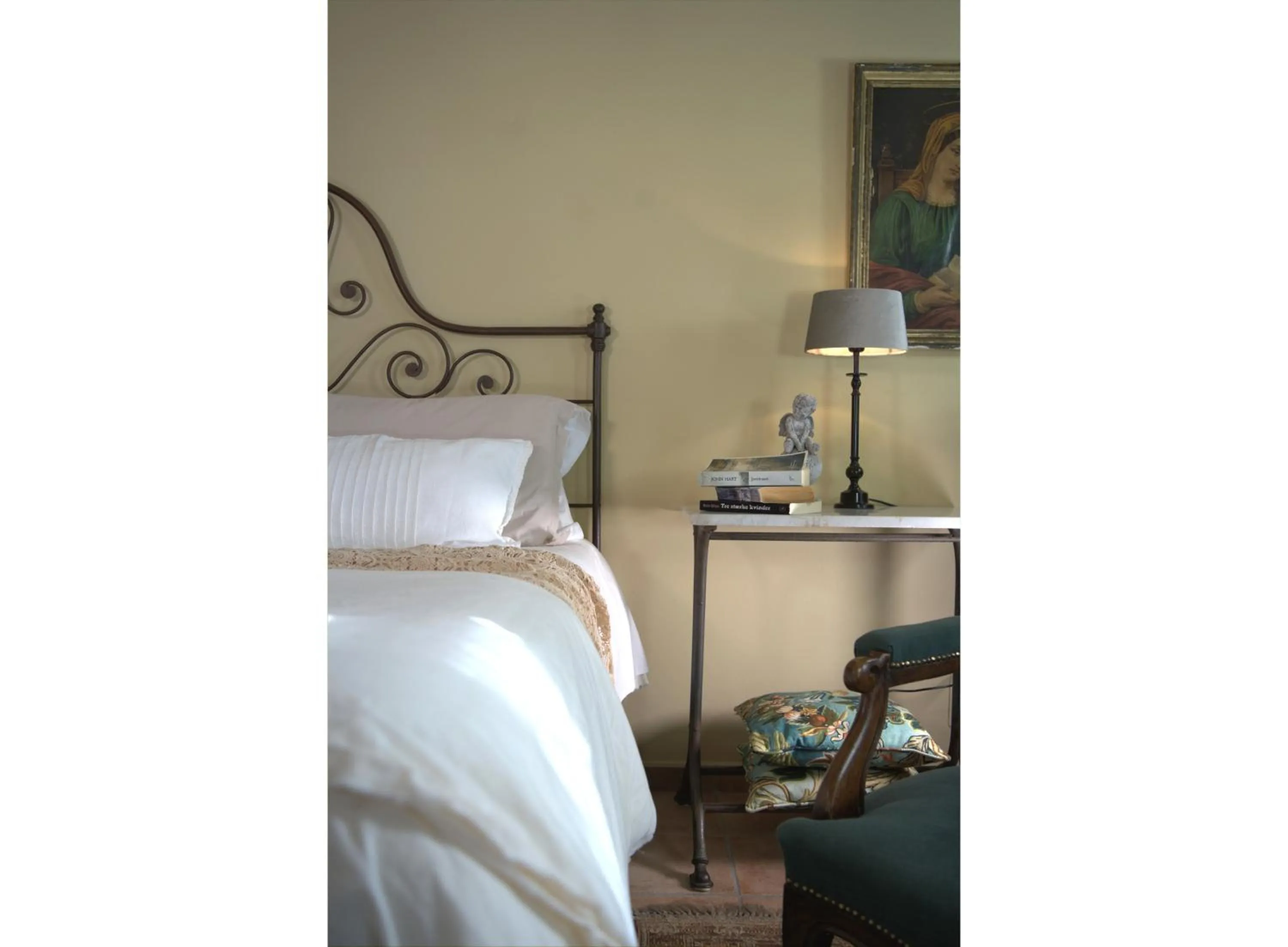 Decorative detail in Antico Casale Mattei - Adult only