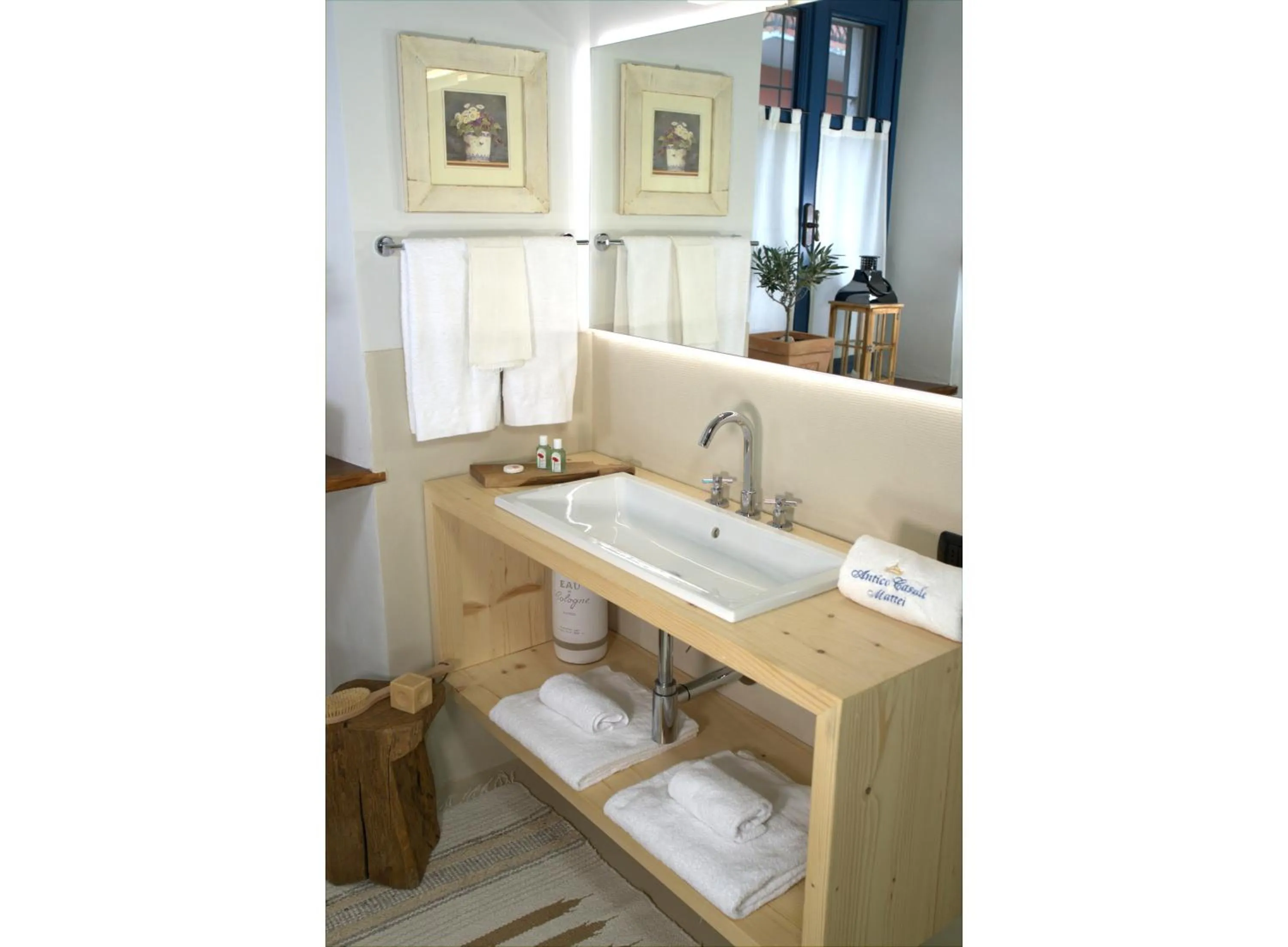 Bathroom in Antico Casale Mattei - Adult only