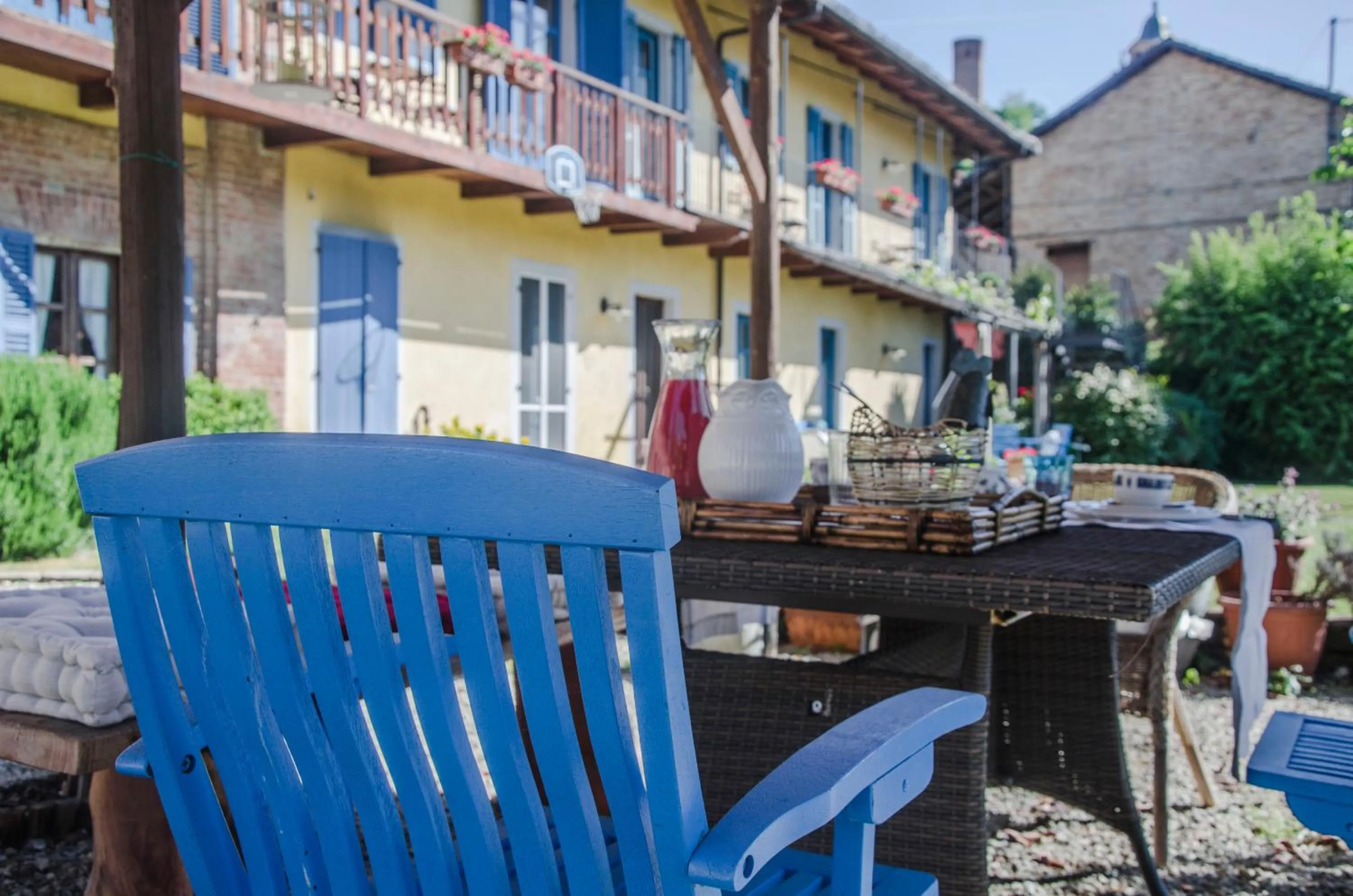 Patio in Antico Casale Mattei - Adult only