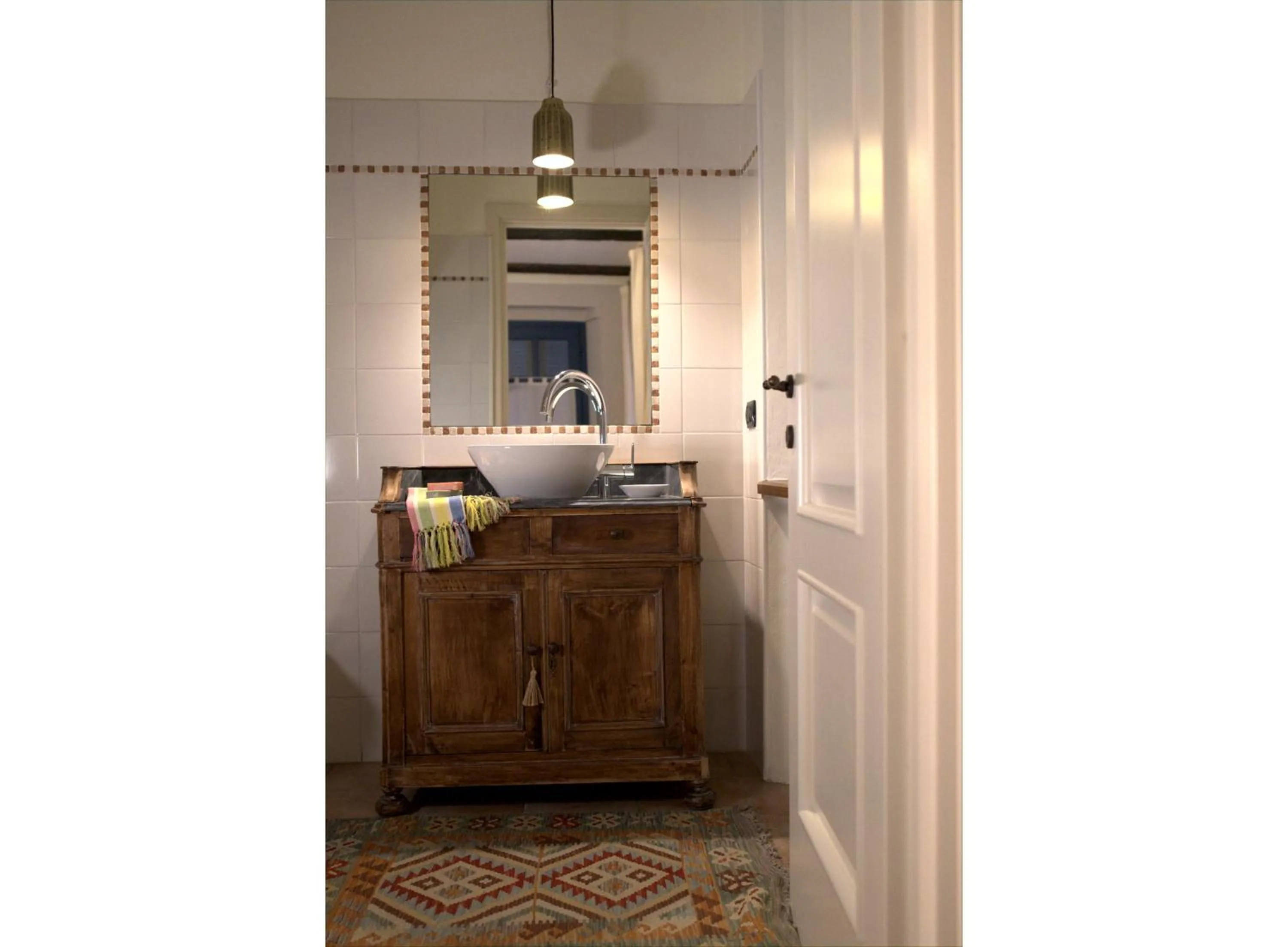 Bathroom in Antico Casale Mattei - Adult only