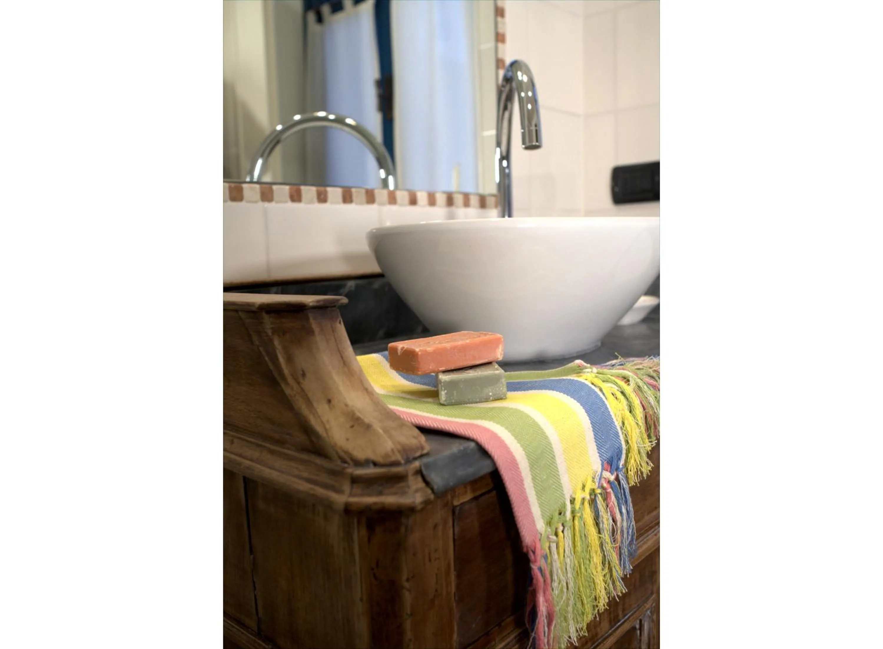 Bathroom in Antico Casale Mattei - Adult only