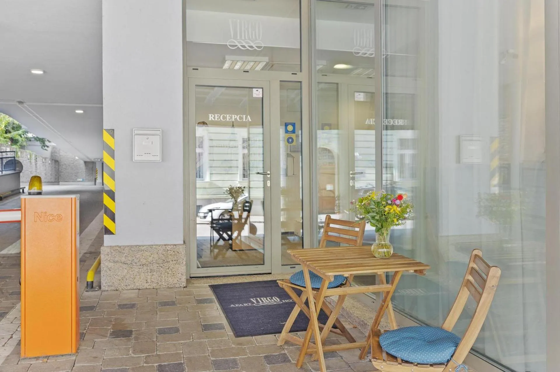 Lobby or reception in Garni Hotel VIRGO