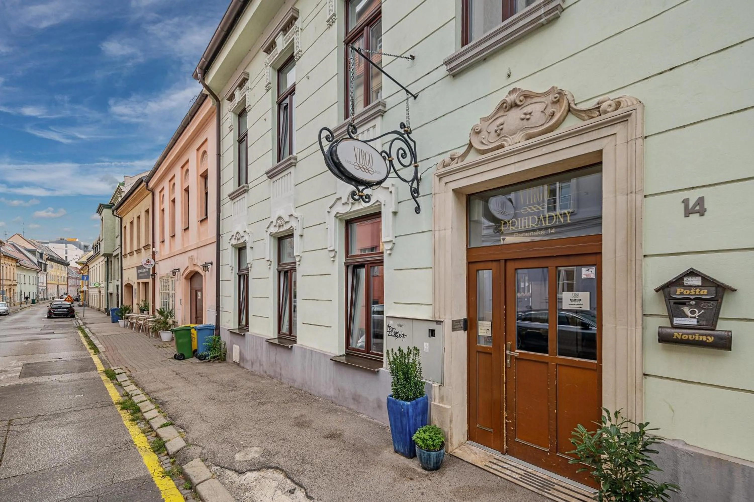 Property building in Garni Hotel VIRGO