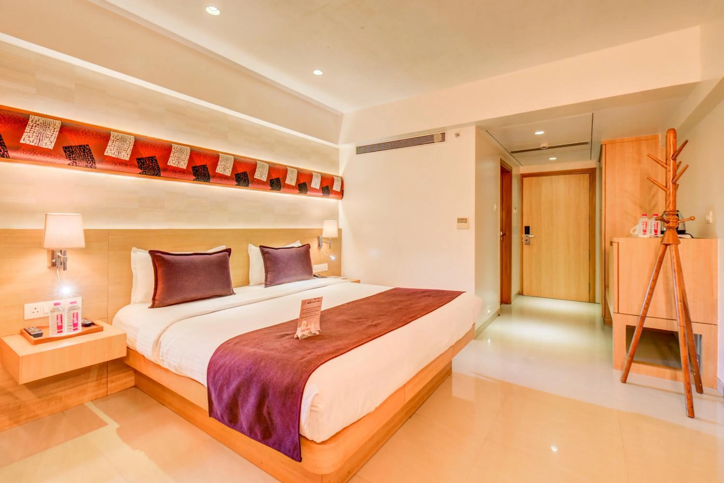 Bedroom, Bed in The SSK Solitaire Hotel & Banquets