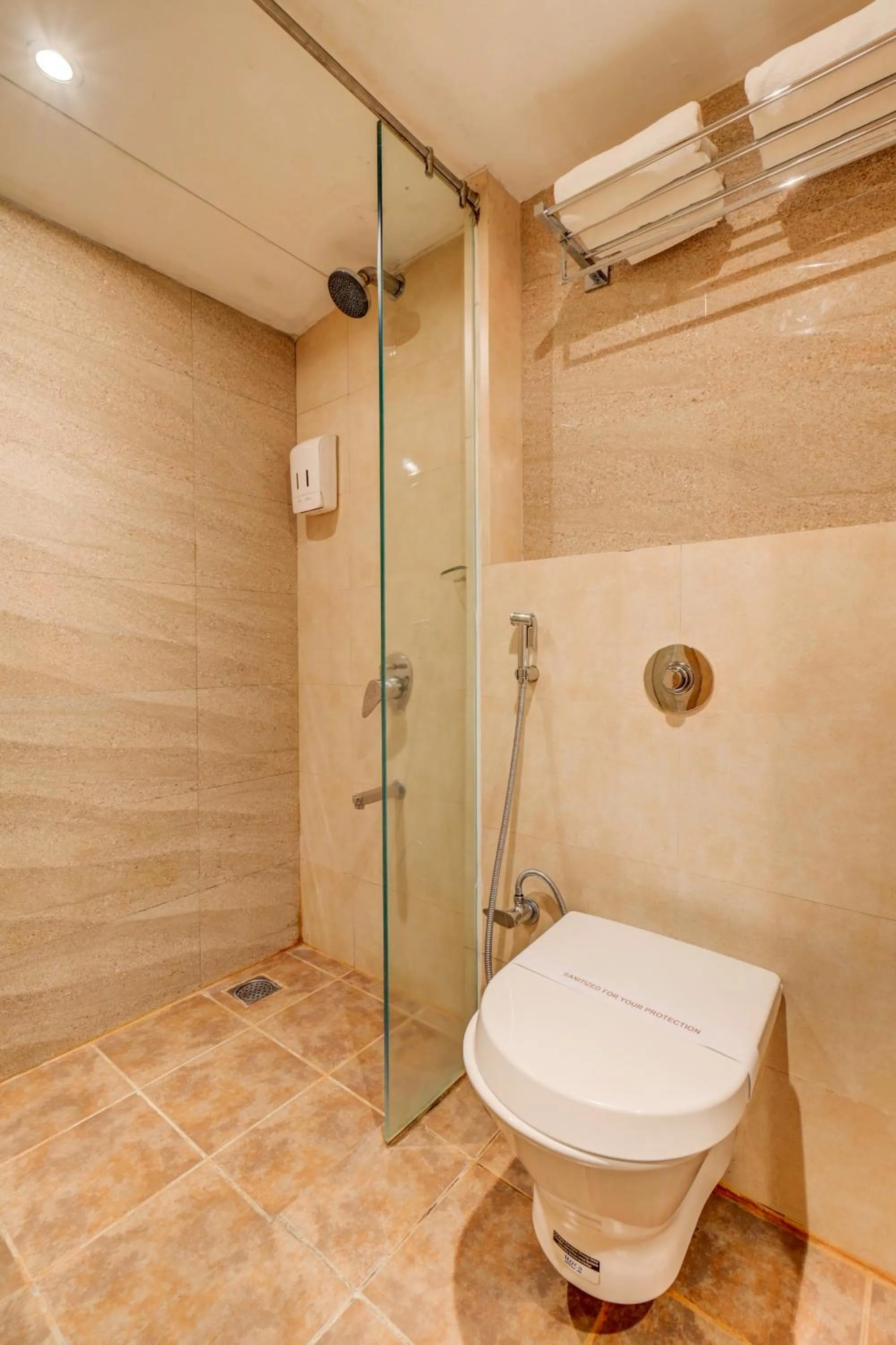 Bathroom in The SSK Solitaire Hotel & Banquets