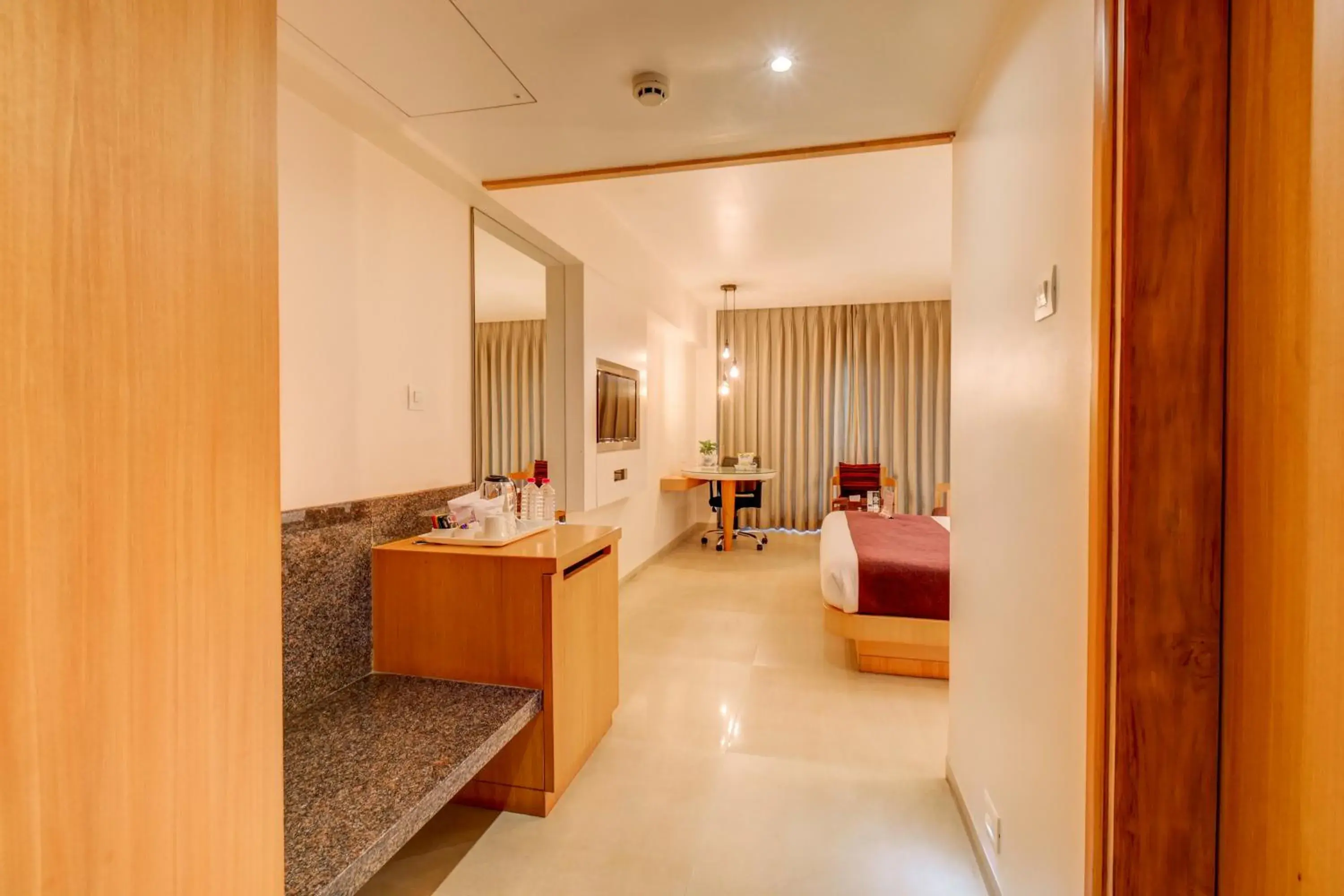 Deluxe Room in The SSK Solitaire Hotel & Banquets Deluxe Room in The SSK Solitaire Hotel & Banquets