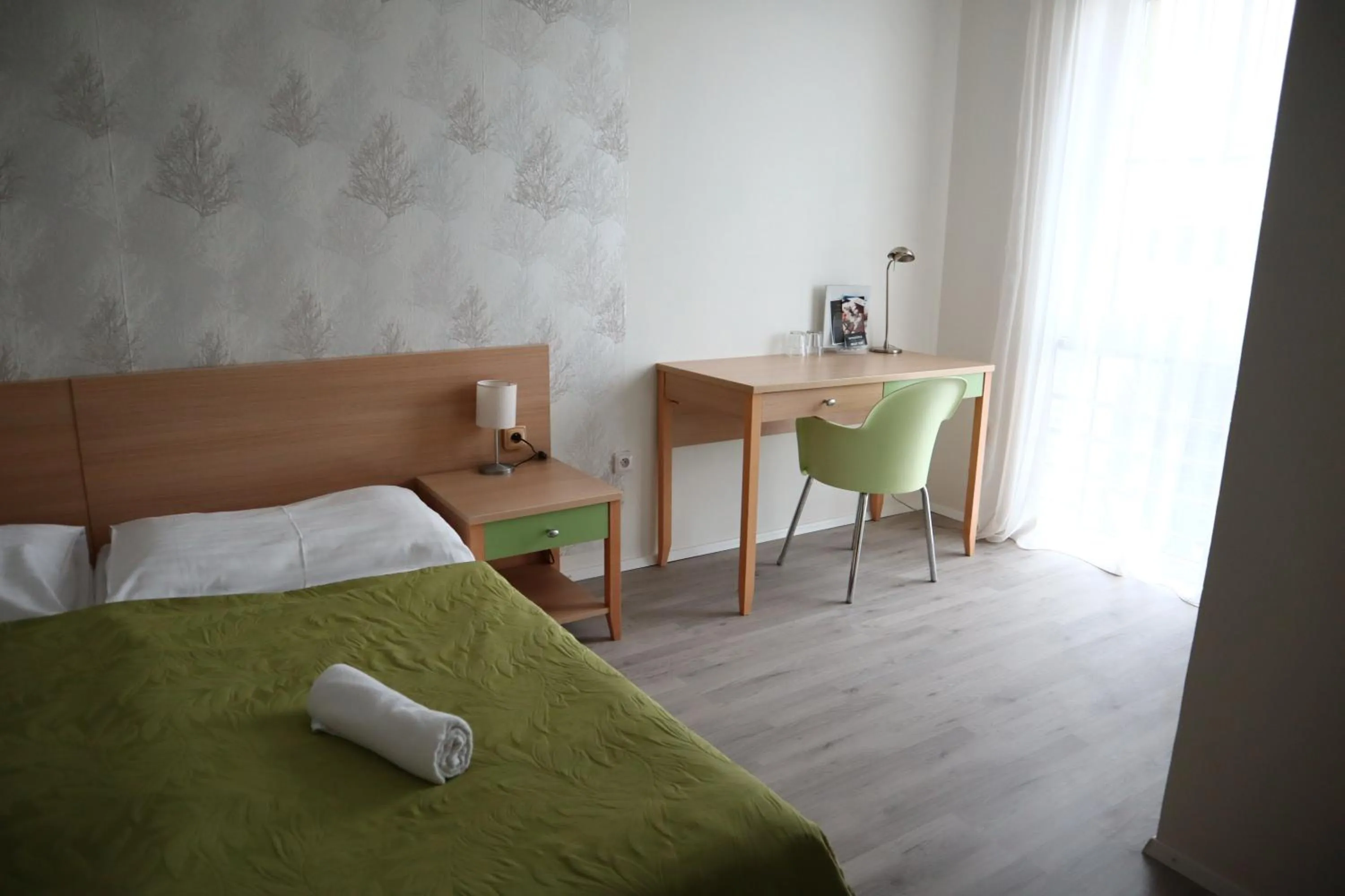 Bedroom, Bed in Hotel and Park Divoká Voda