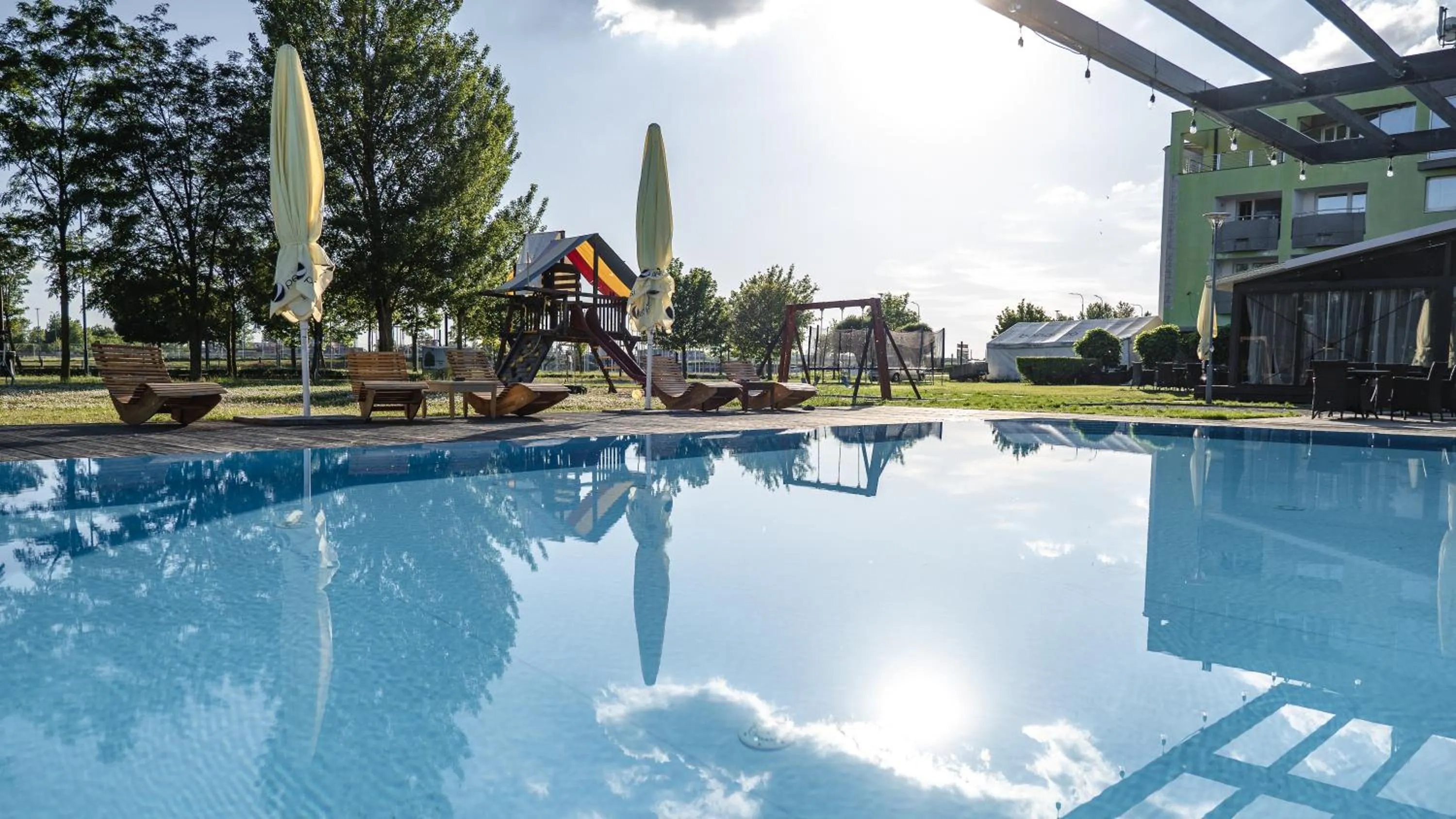 Swimming pool in Hotel and Park Divoká Voda
