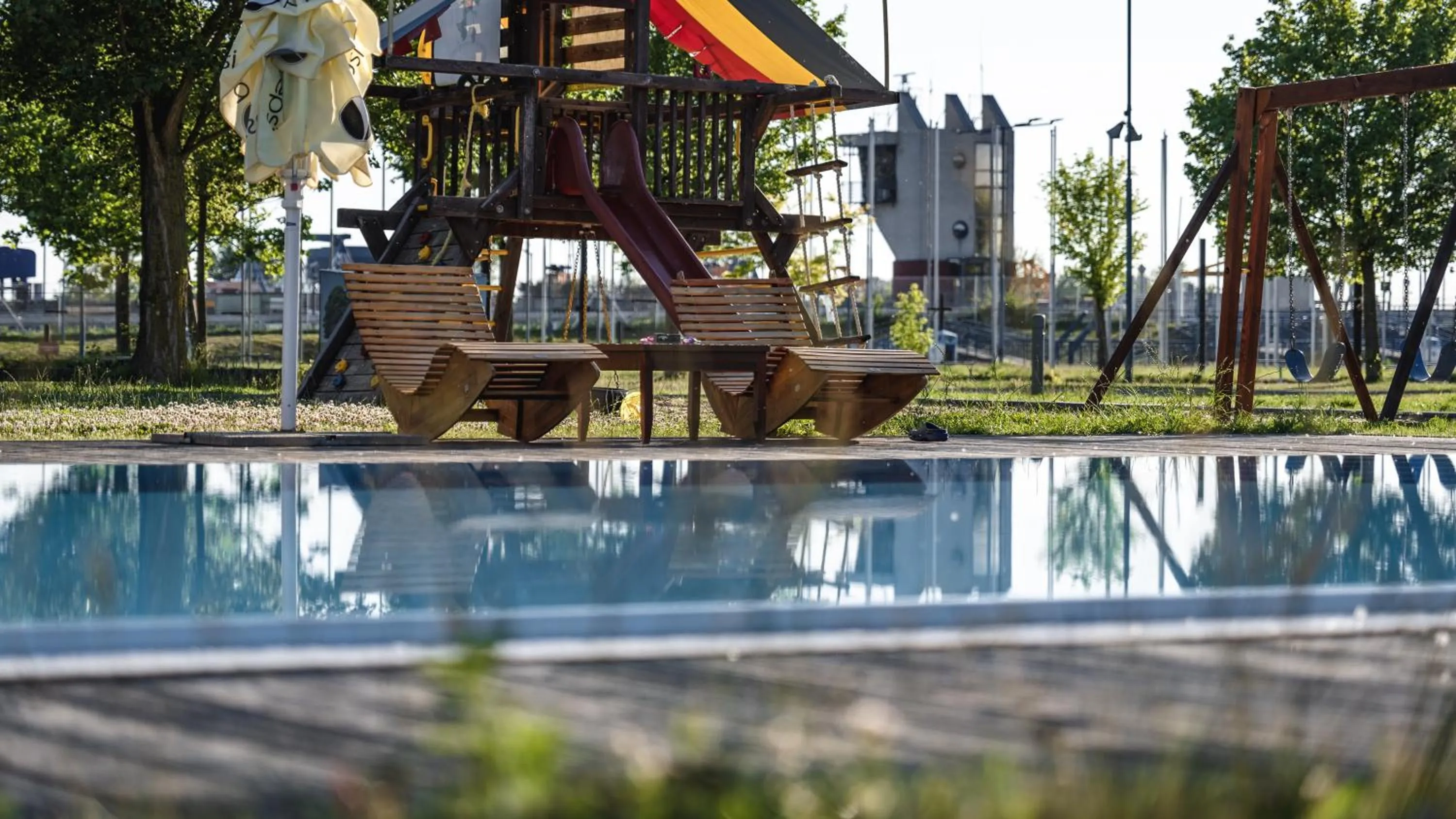 Swimming pool in Hotel and Park Divoká Voda