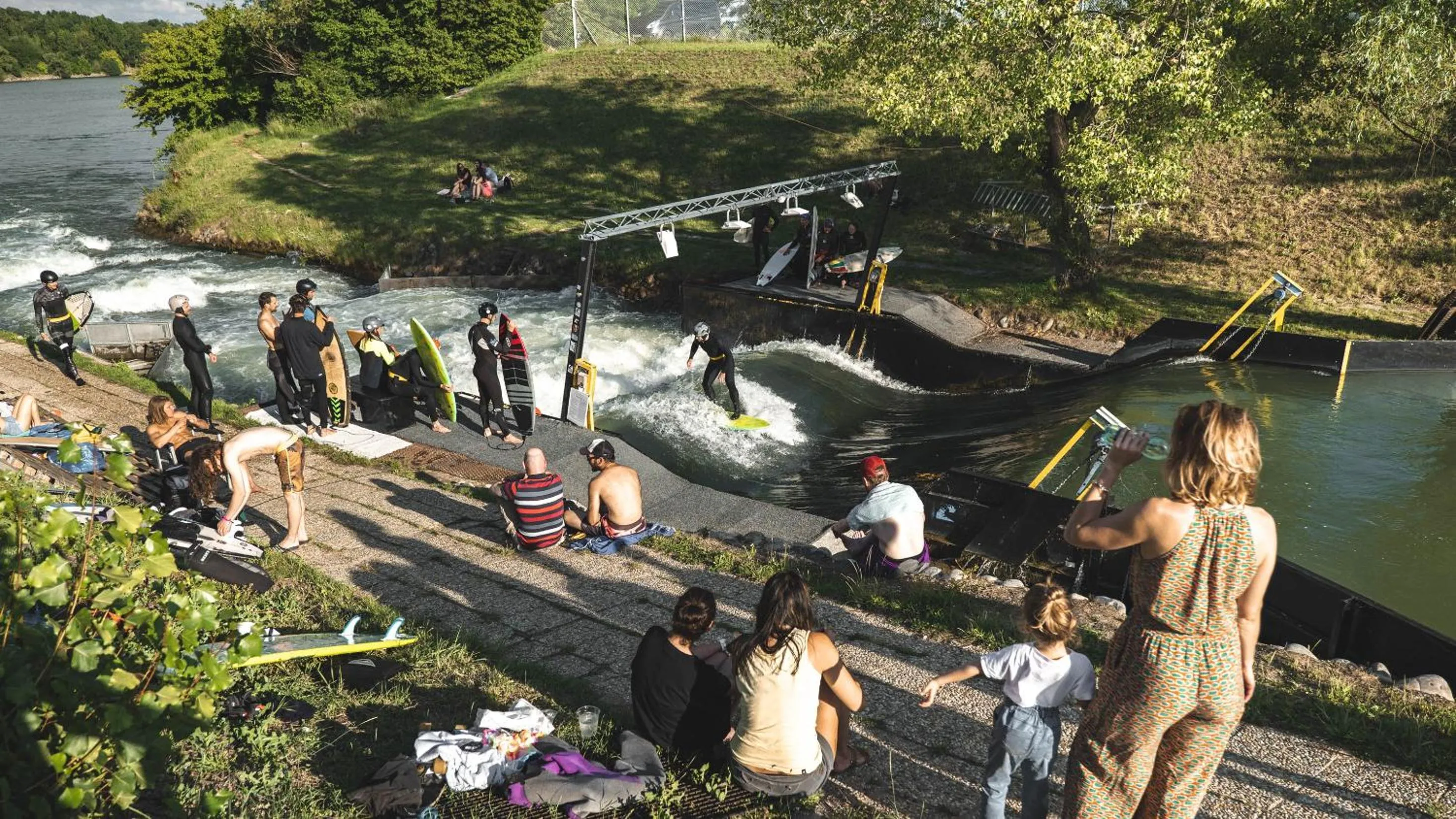 People in Hotel and Park Divoká Voda