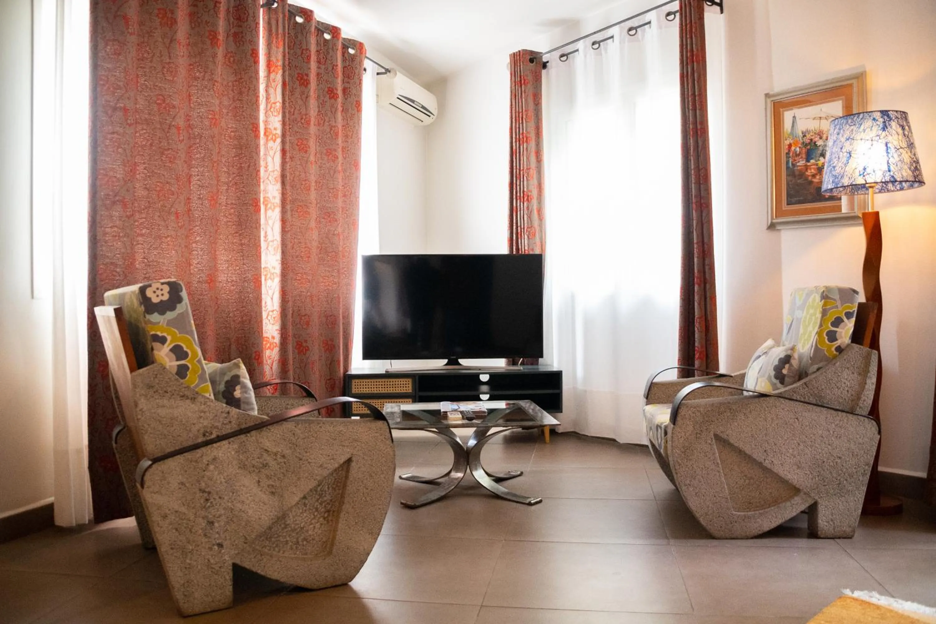 Seating area in La Varangue