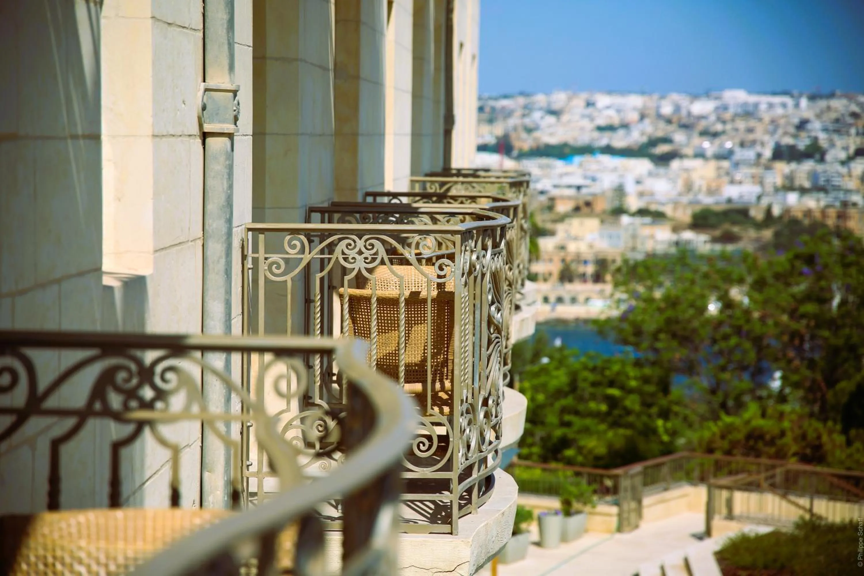 Balcony/Terrace in The Phoenicia Malta - The Leading Hotels of the World