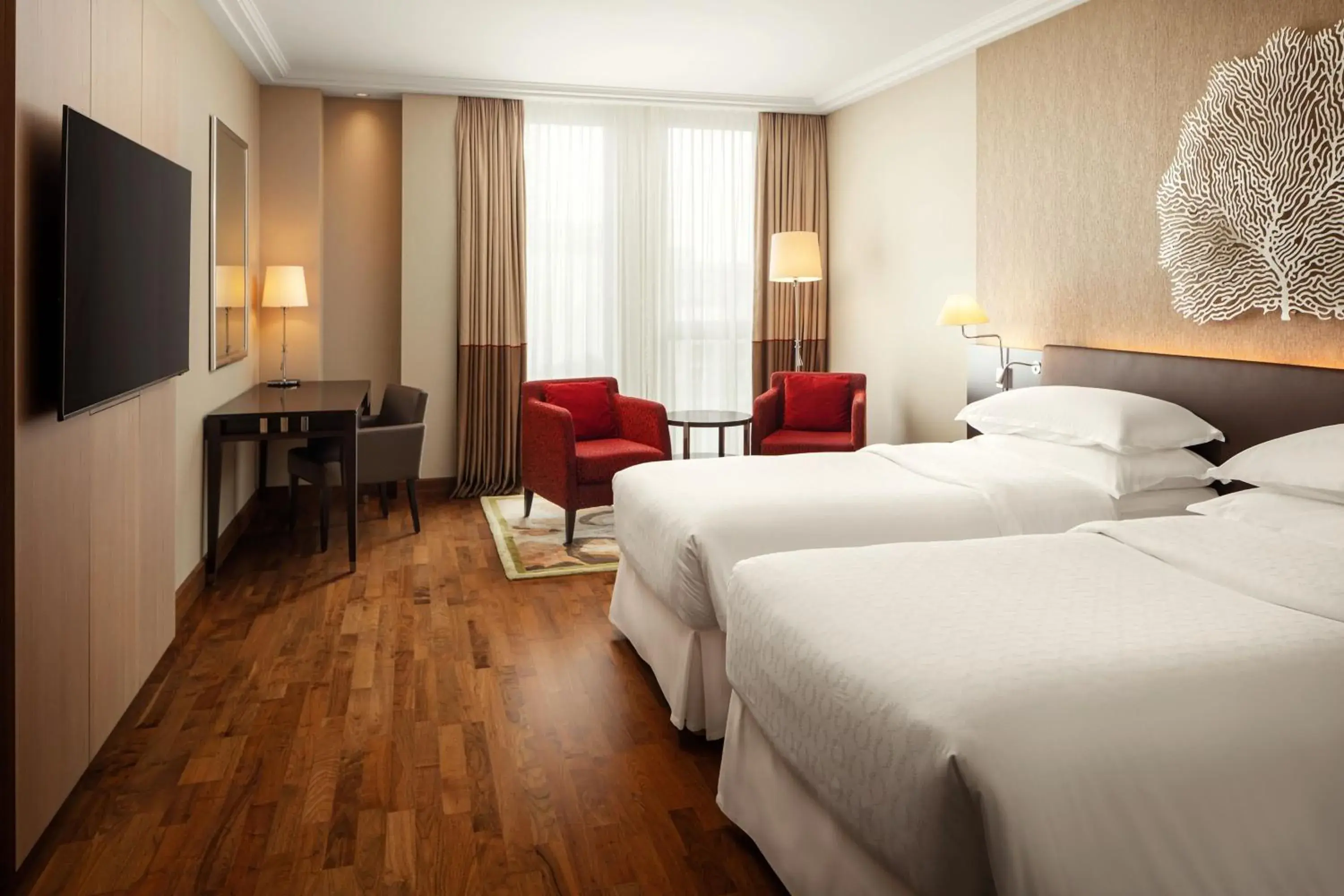 Deluxe, Larger Guest room, 2 Twin/Single Bed(s) in Sheraton Bratislava Hotel Deluxe, Larger Guest room, 2 Twin/Single Bed(s) in Sheraton Bratislava Hotel