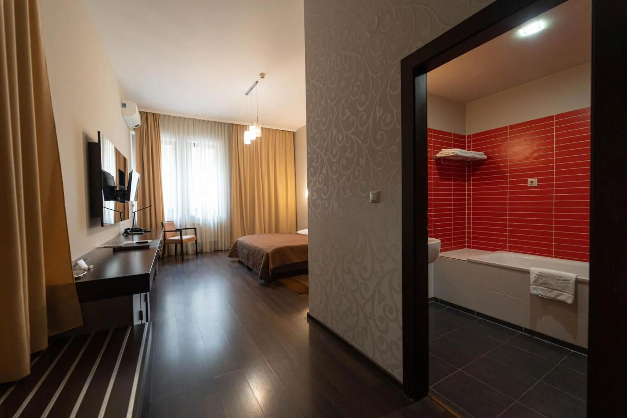 Photo of the whole room, Bed in Boutique hotel Zlaty Dukat