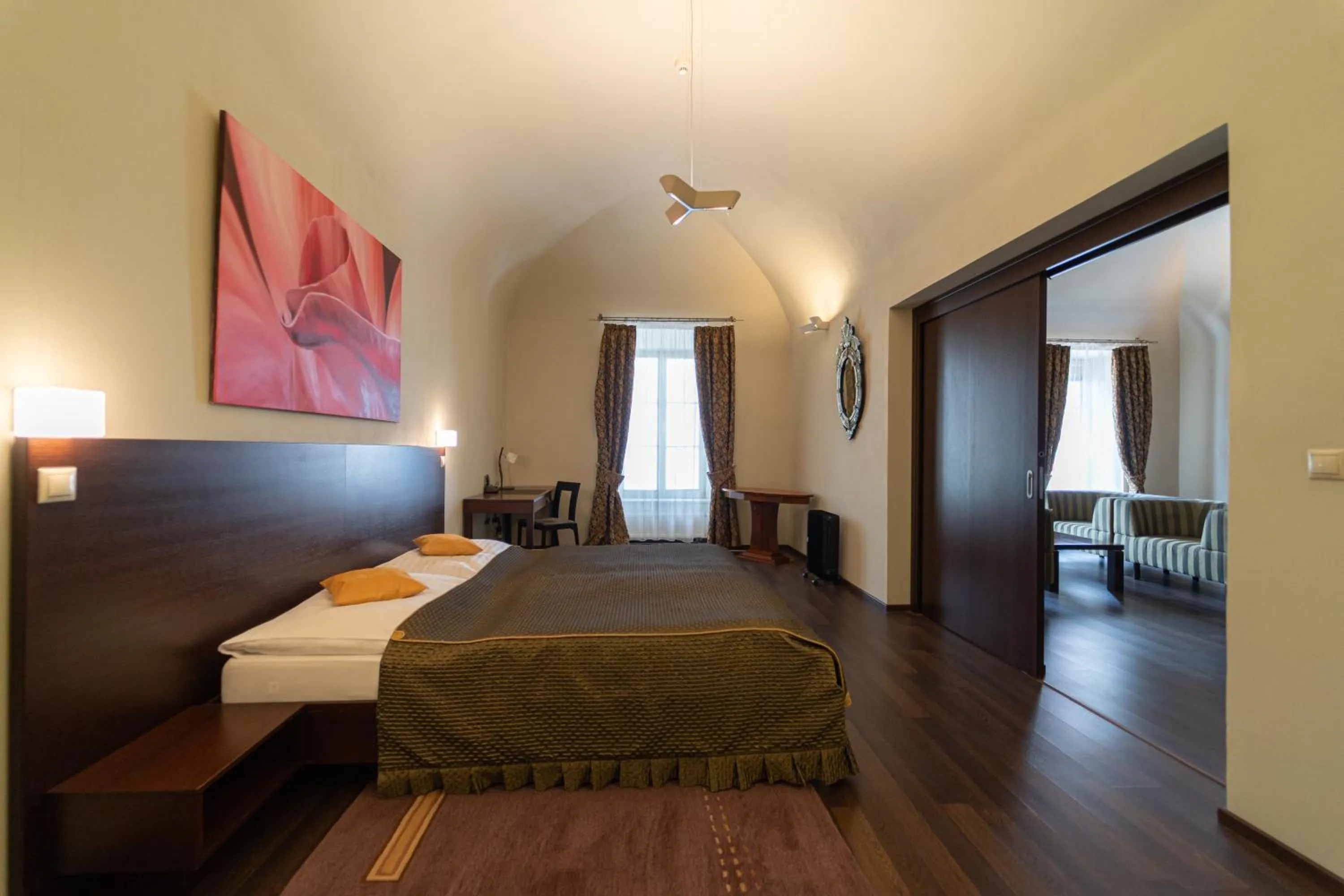 Bedroom, Bed in Boutique hotel Zlaty Dukat