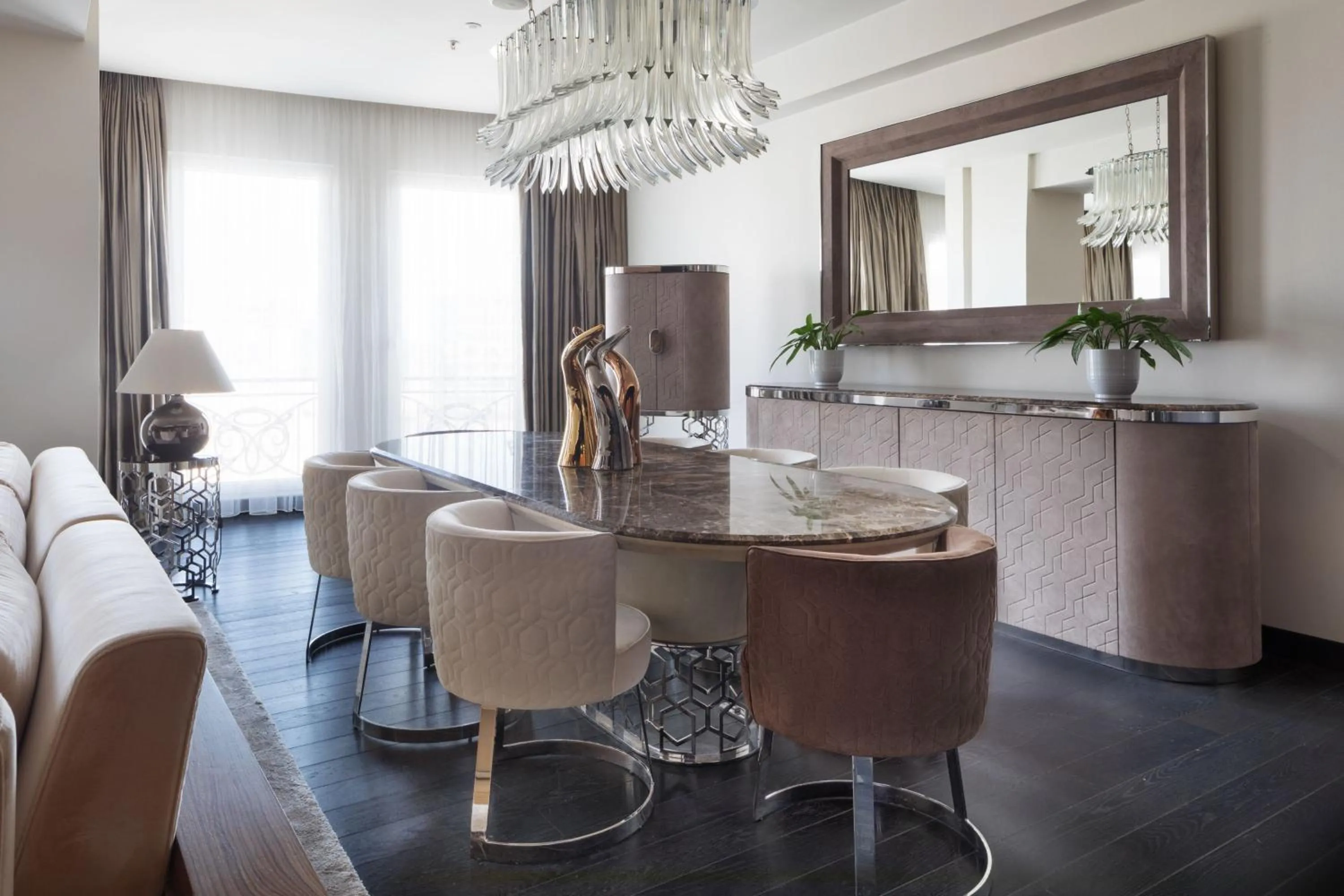 Living room in Skopje Marriott Hotel