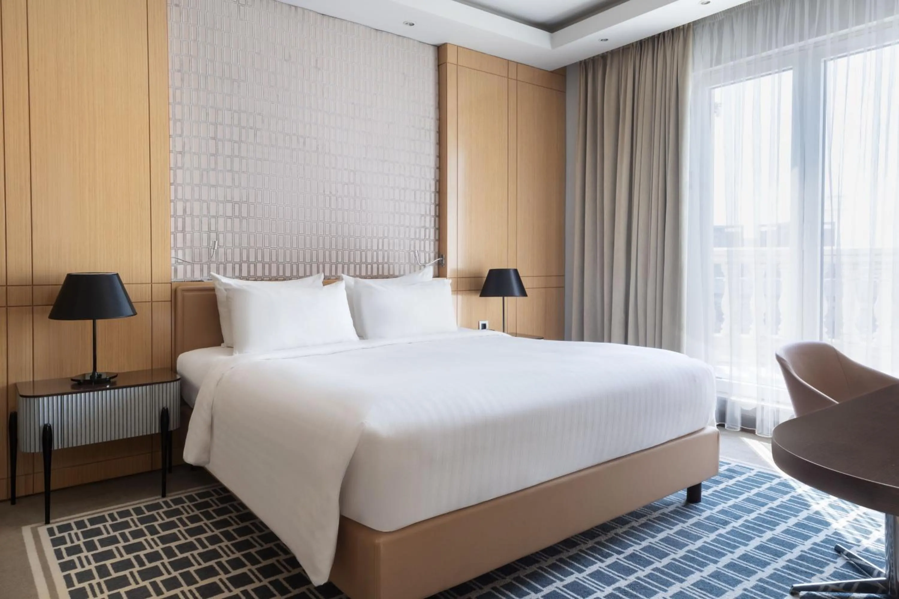 Bedroom, Bed in Skopje Marriott Hotel