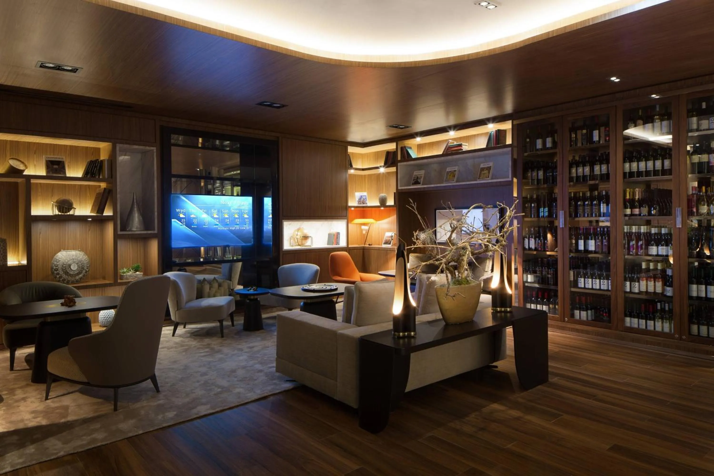 Lounge or bar in Skopje Marriott Hotel