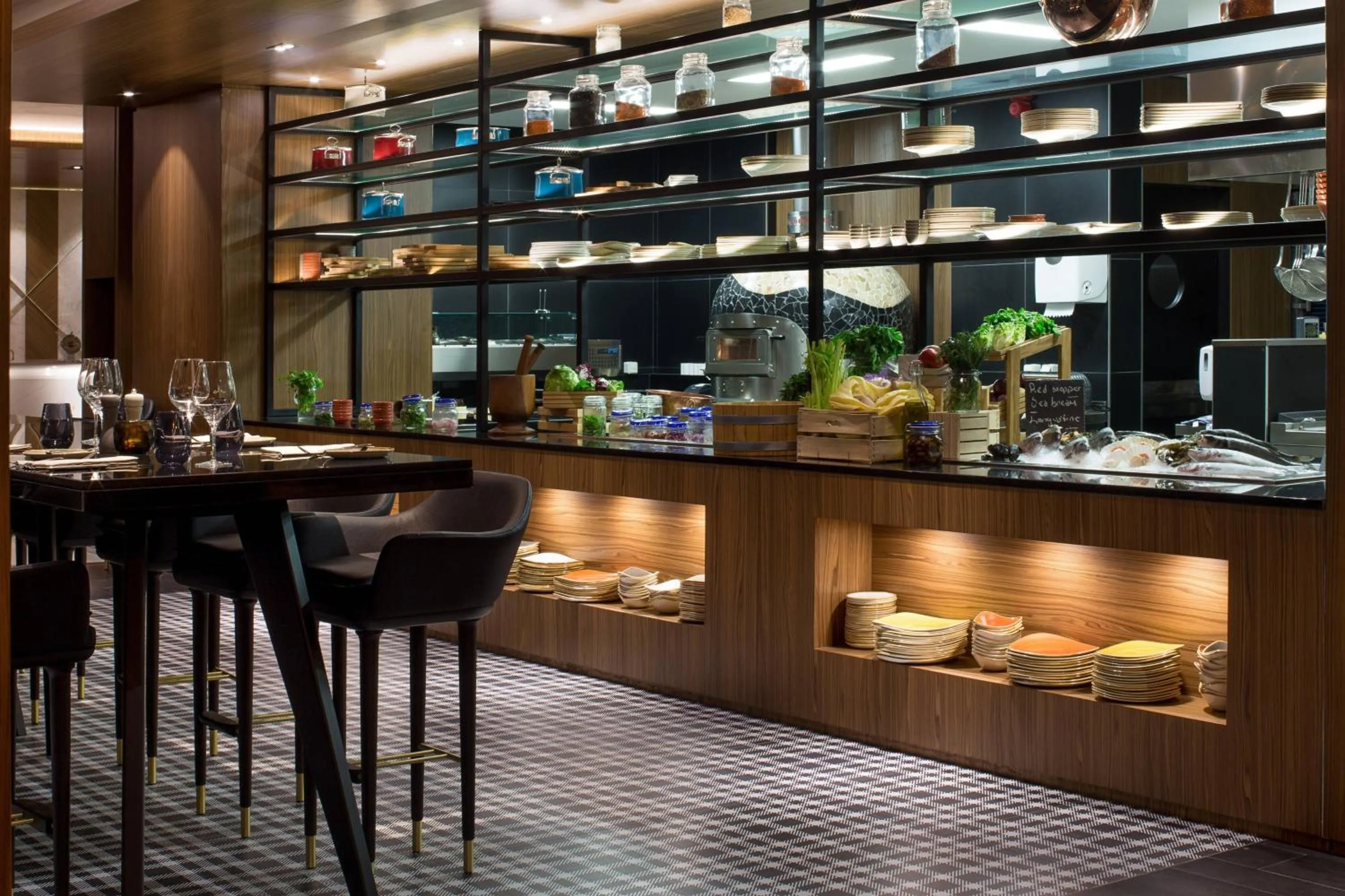 Lounge or bar in Skopje Marriott Hotel