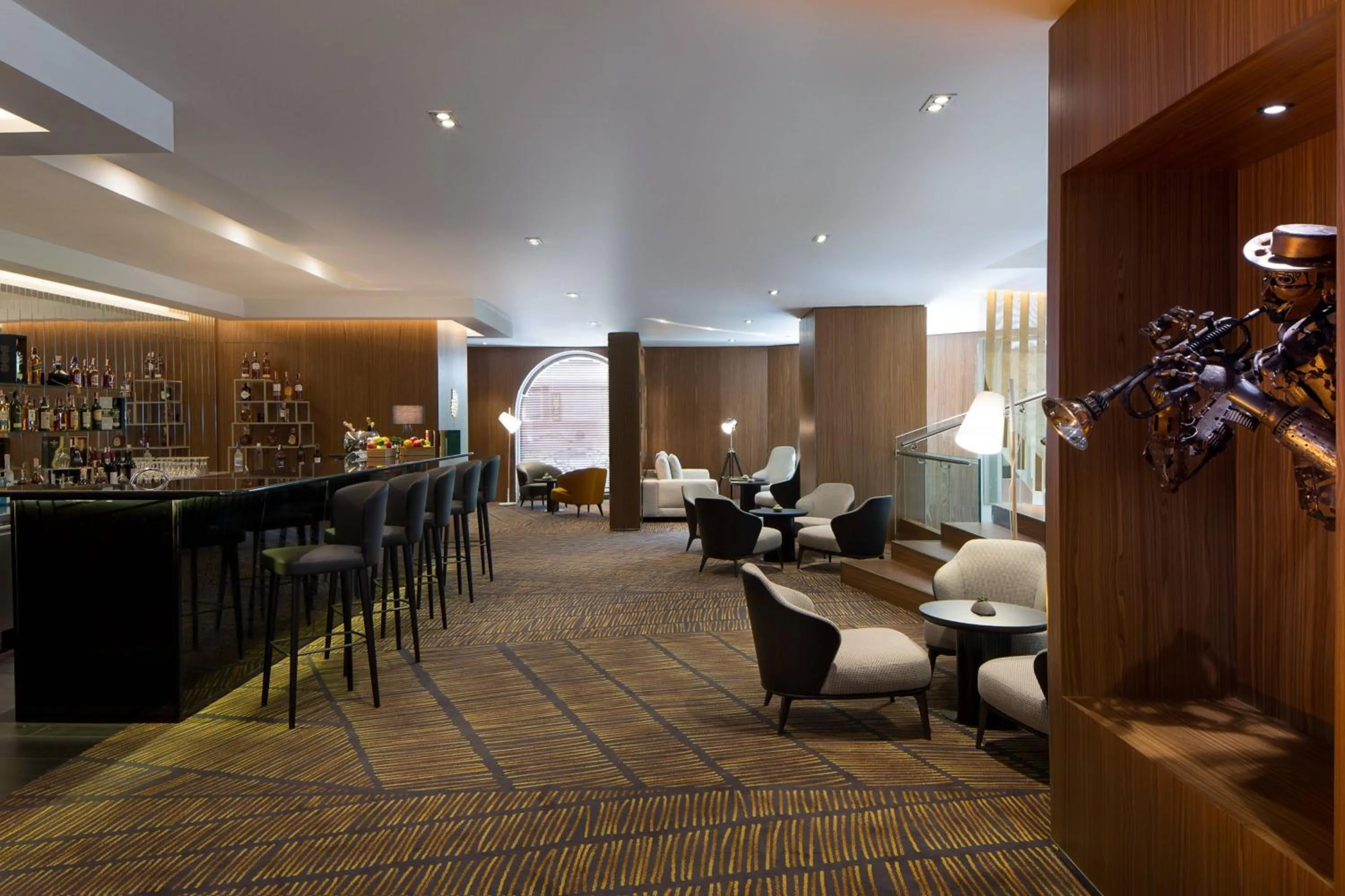 Lounge or bar in Skopje Marriott Hotel