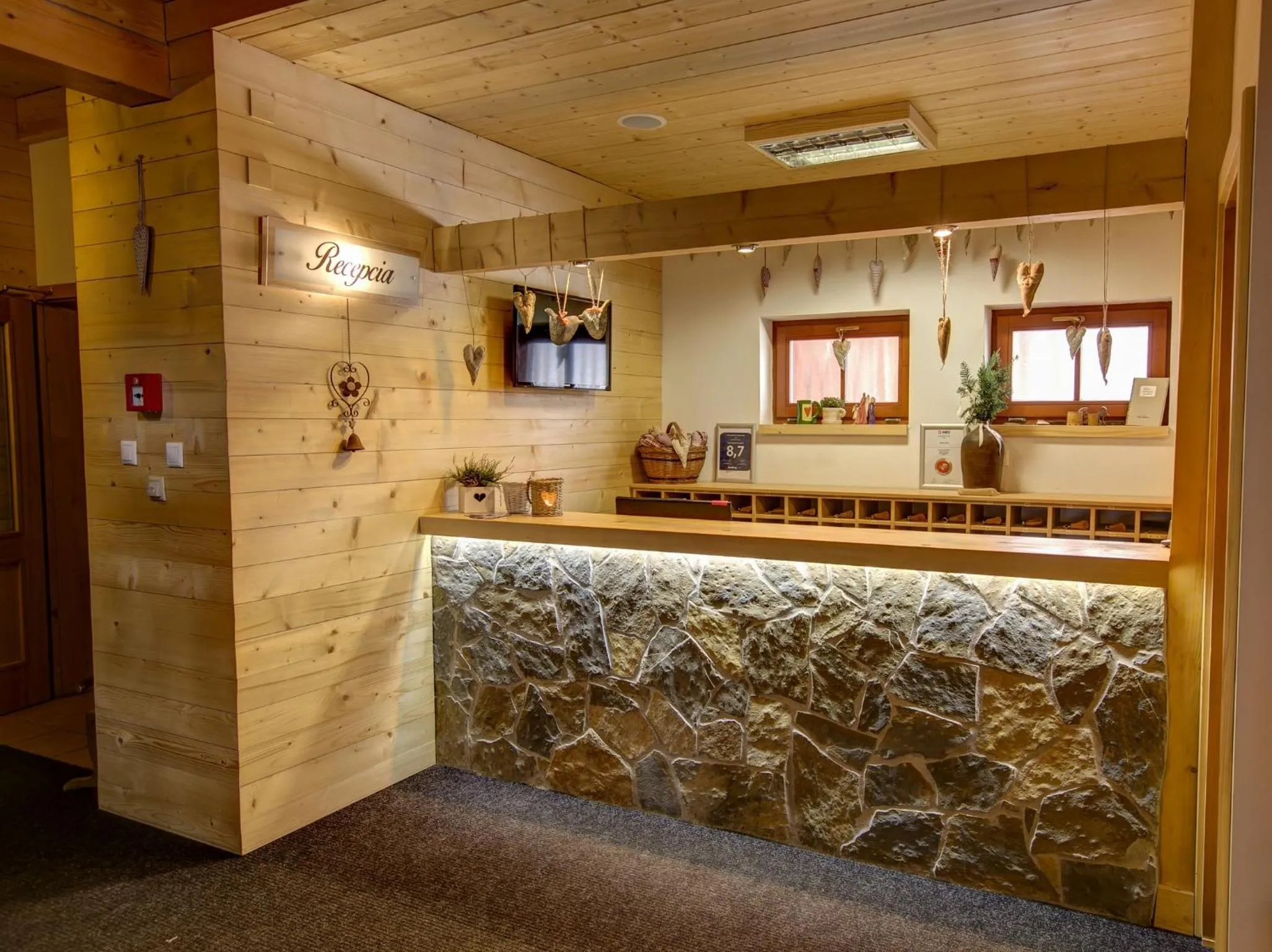 Lobby or reception in Hotel Koliba Greta