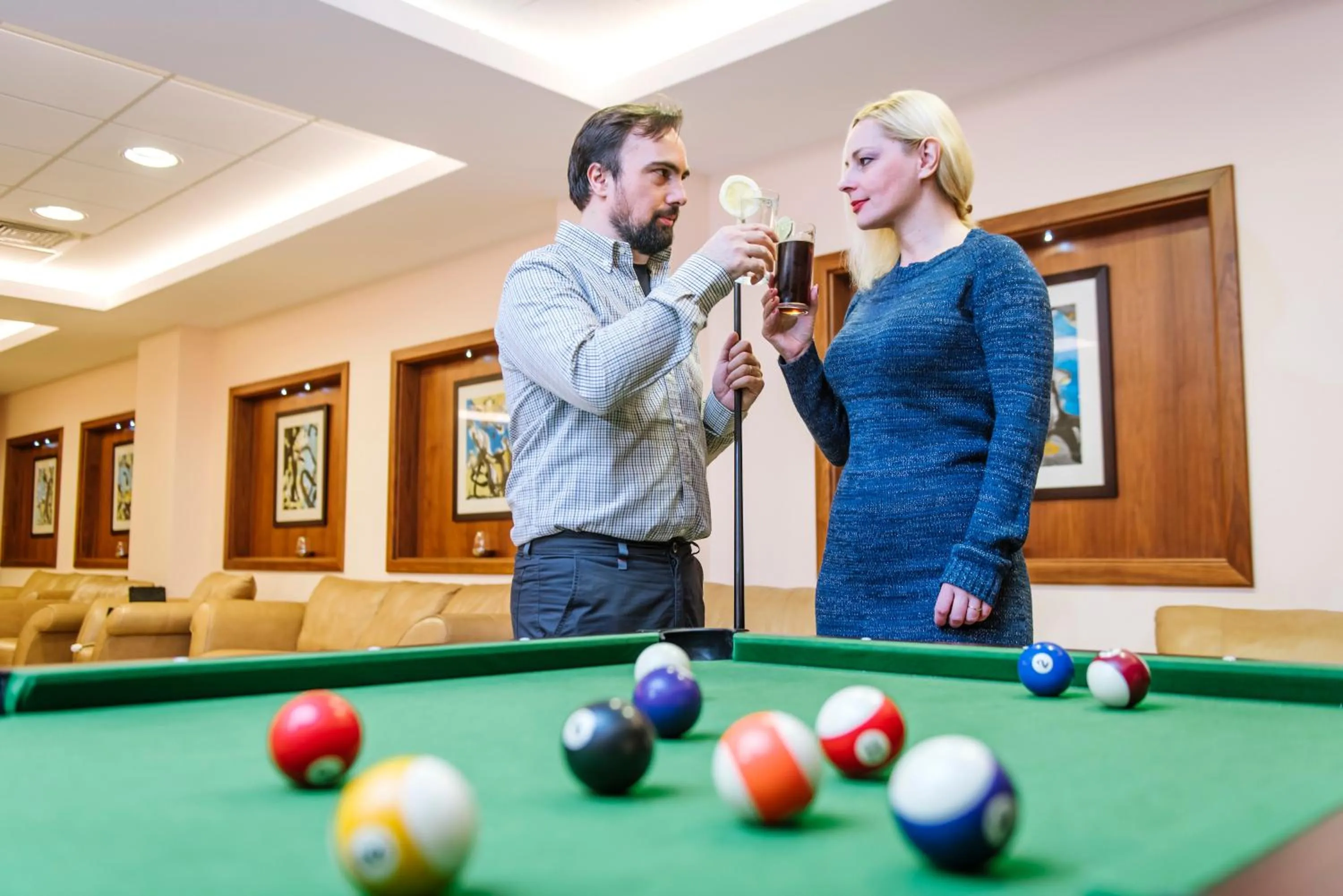Billiard in Hotel TTS**** Spa&Wellness Covasna