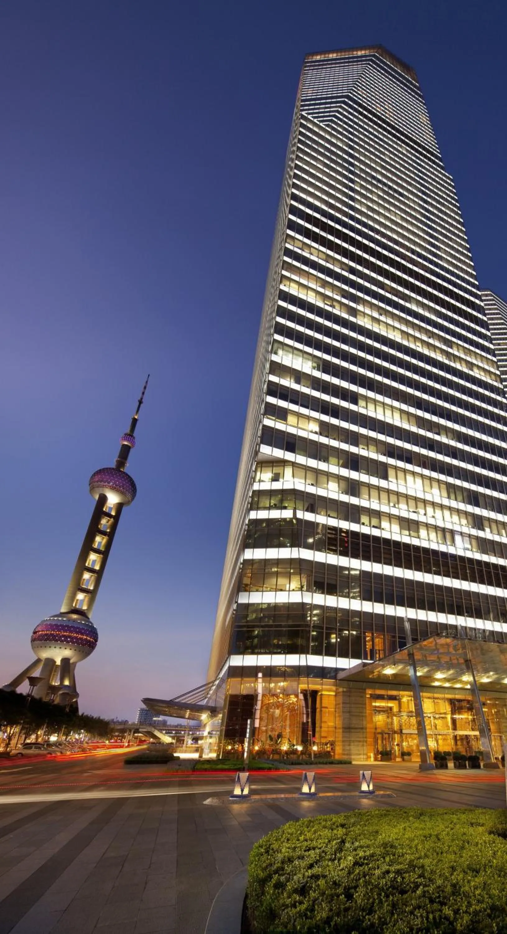 Property building in The Ritz-Carlton Shanghai, Pudong