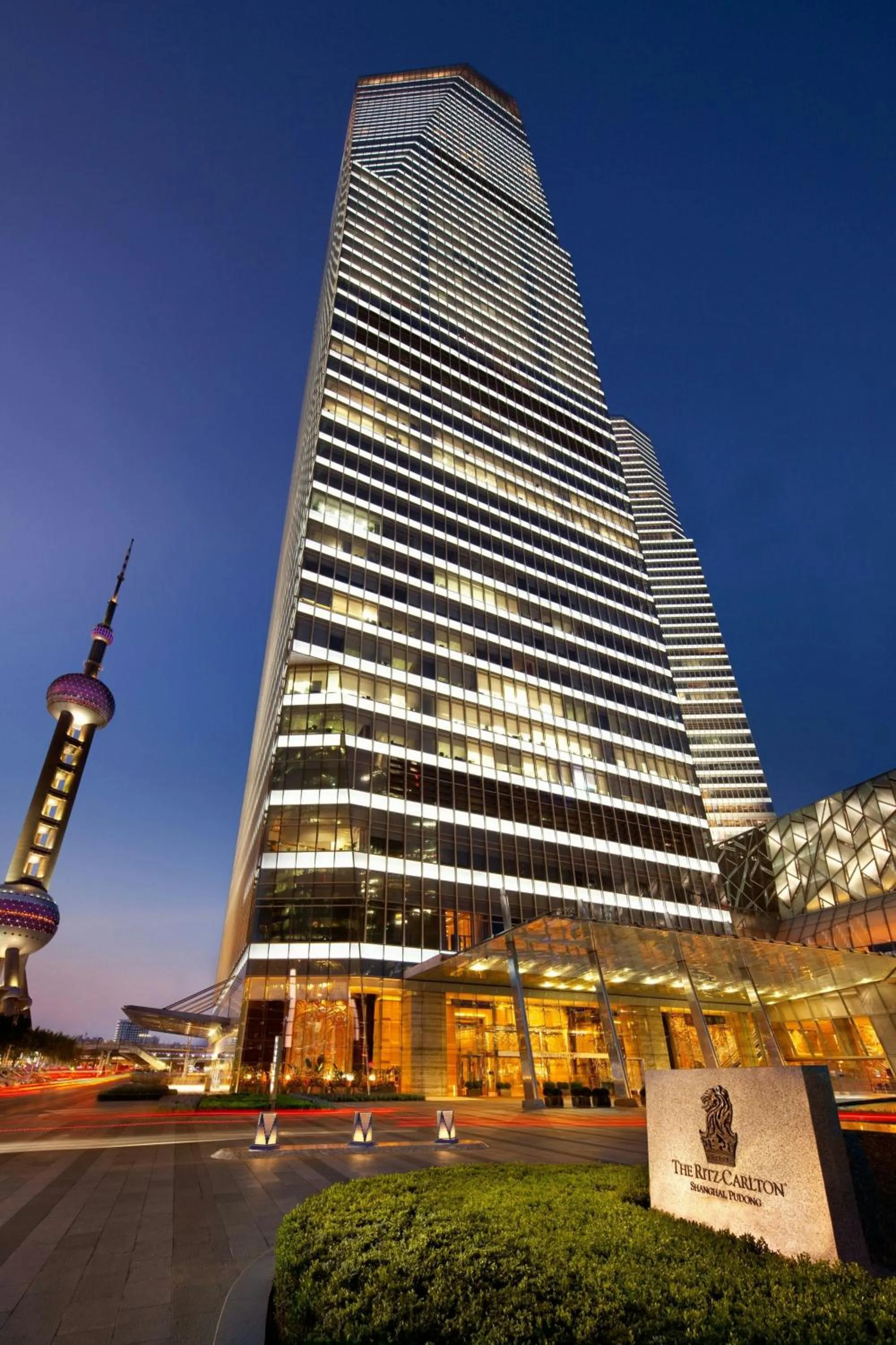Property building in The Ritz-Carlton Shanghai, Pudong