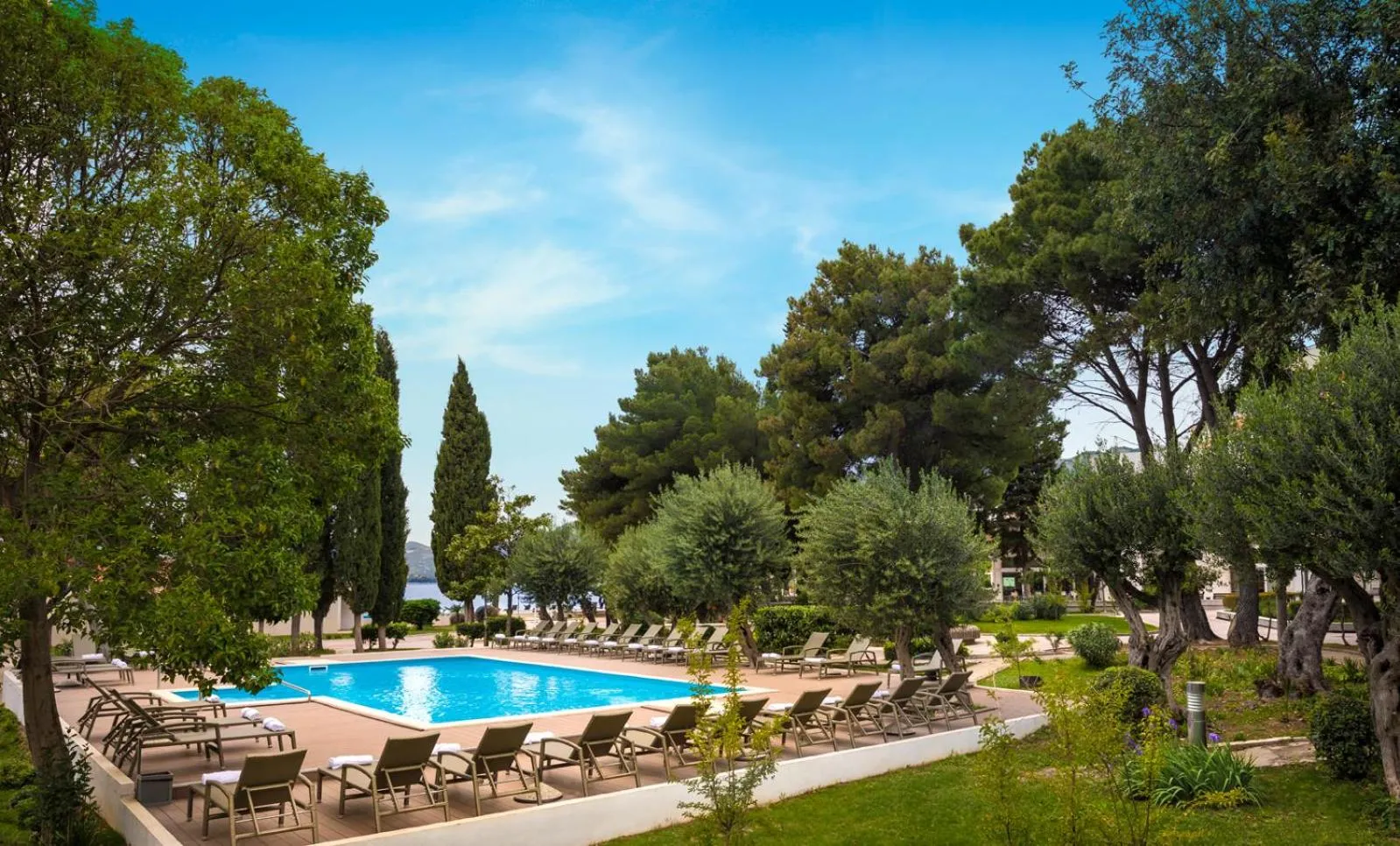 Swimming pool in Remisens Hotel Epidaurus-All inclusive