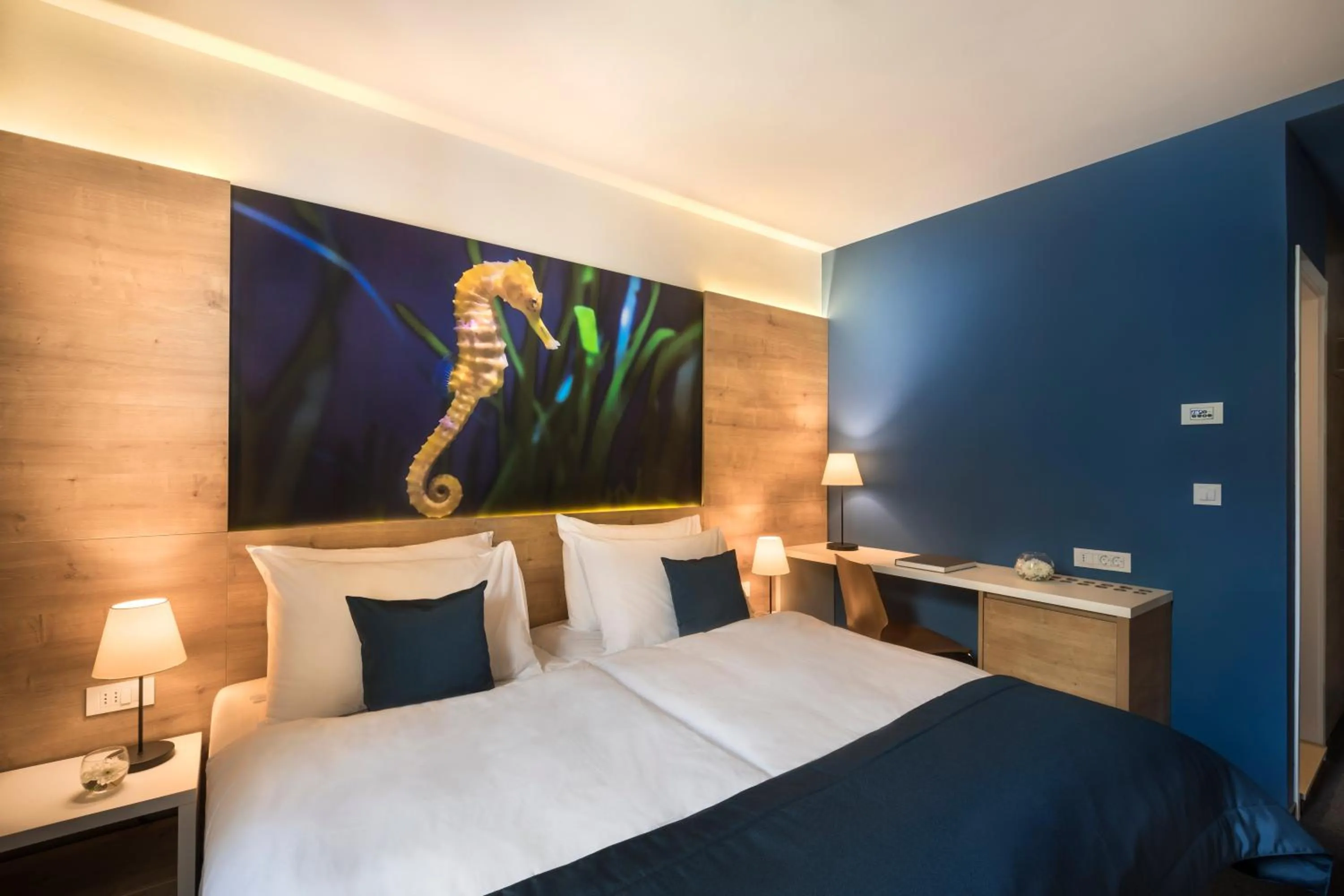 Bed in Remisens Hotel Epidaurus-All inclusive