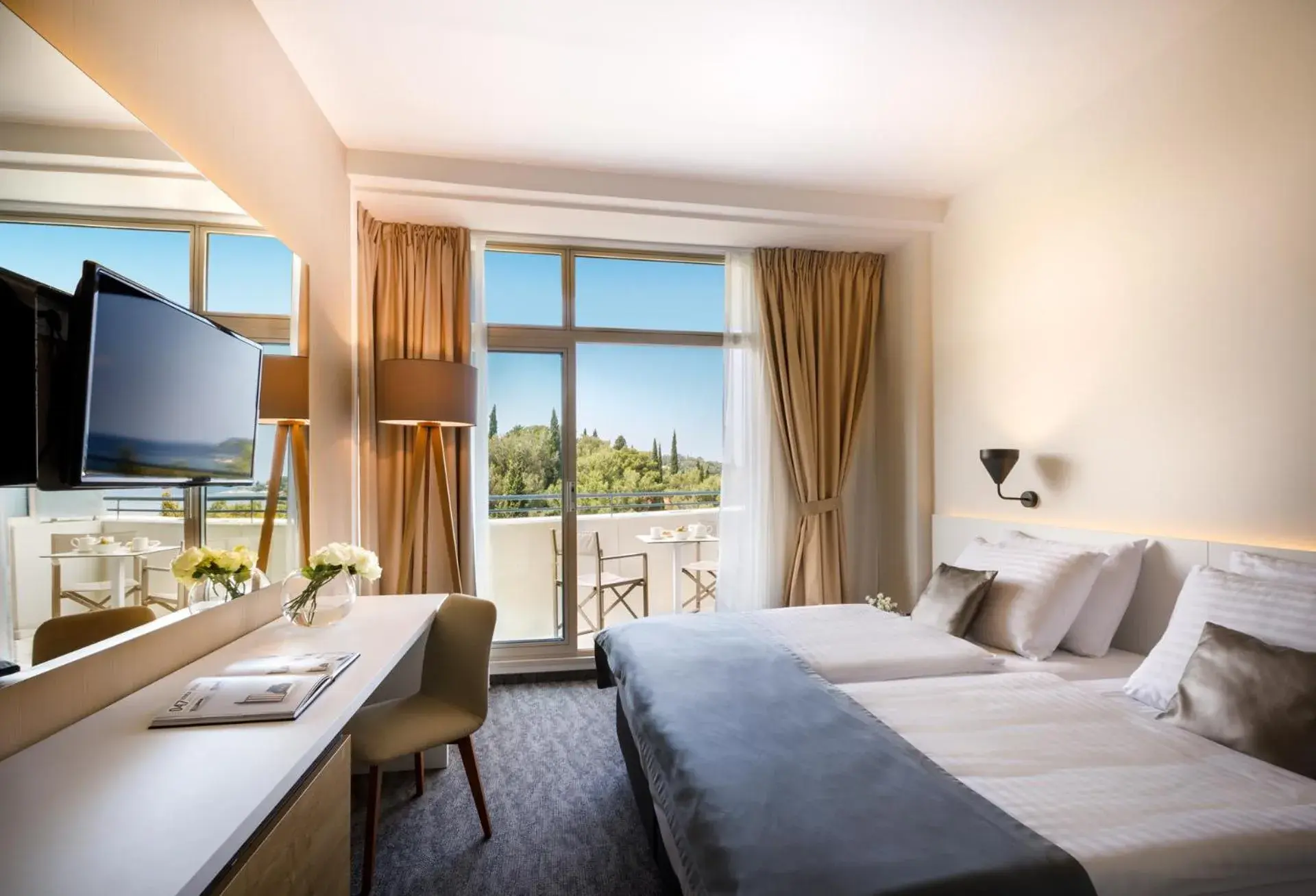 Double Room with Side Sea View and Balcony in Remisens Hotel Albatros-All inclusive Double Room with Side Sea View and Balcony in Remisens Hotel Albatros-All inclusive