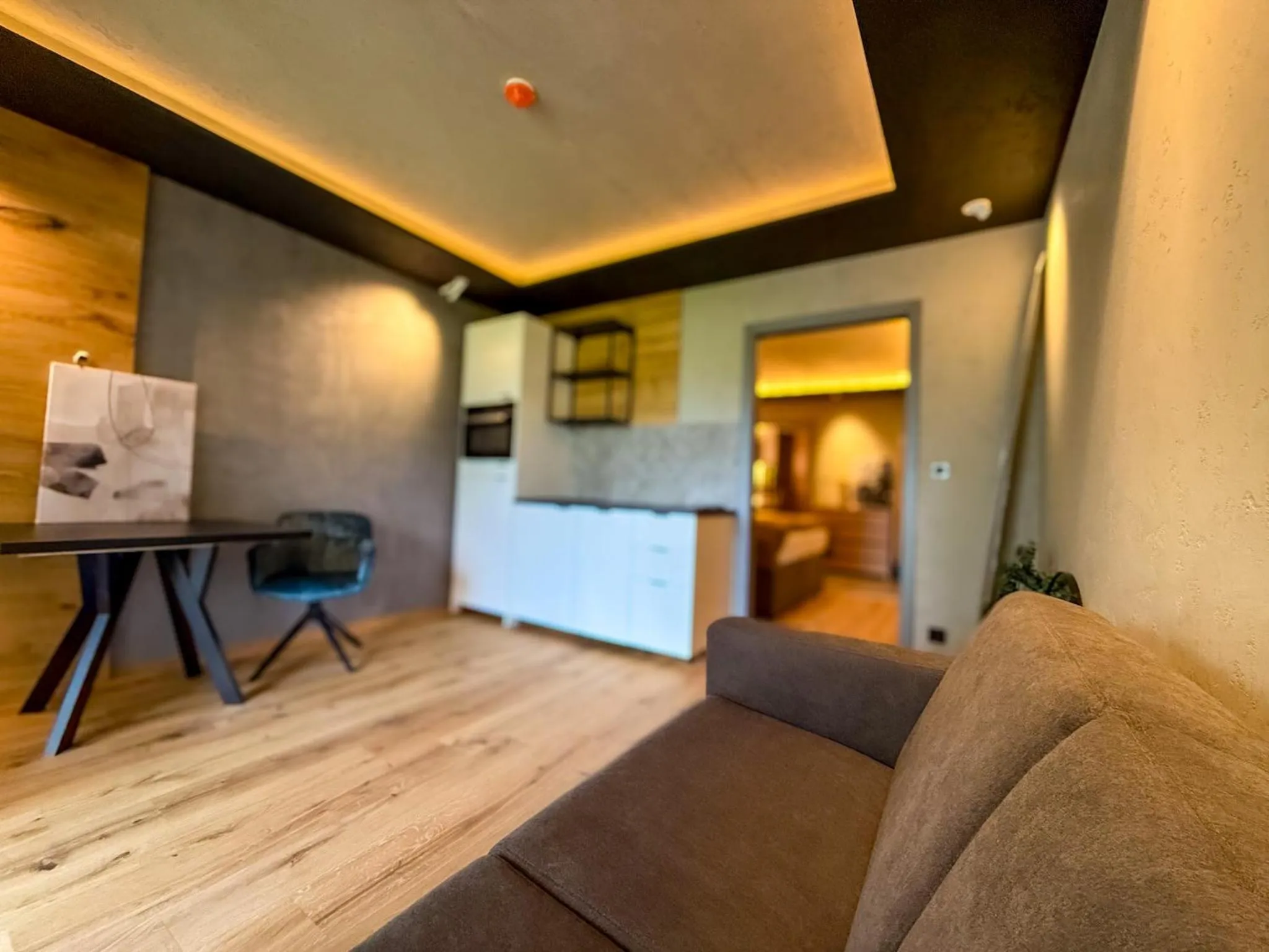 Kitchen or kitchenette in zum Senner Suites Zillertal