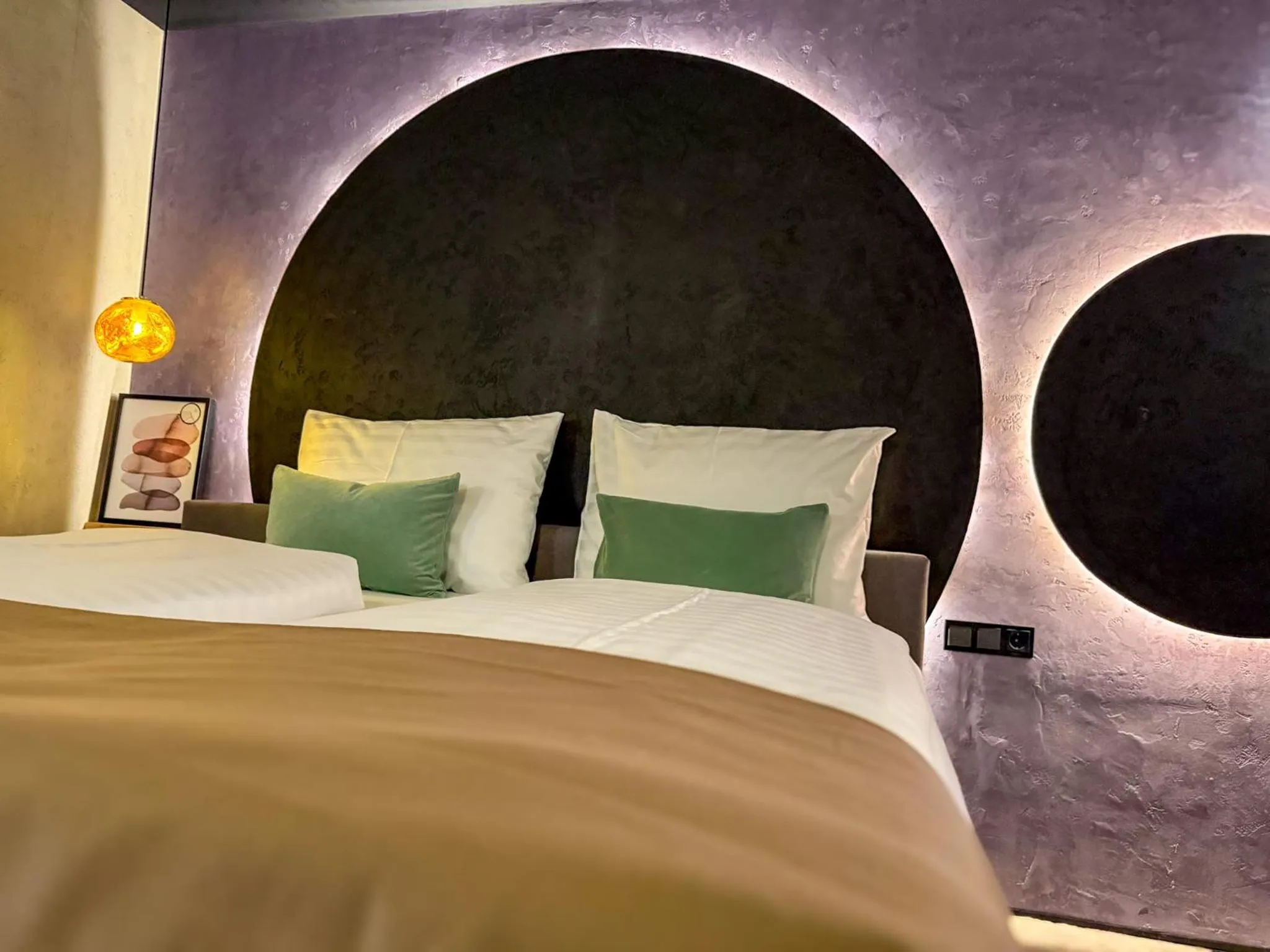 Bed in zum Senner Suites Zillertal