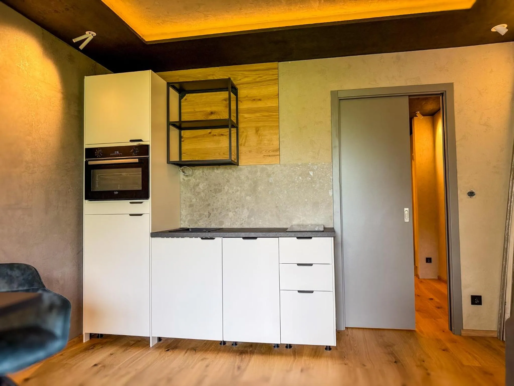 Kitchen or kitchenette in zum Senner Suites Zillertal
