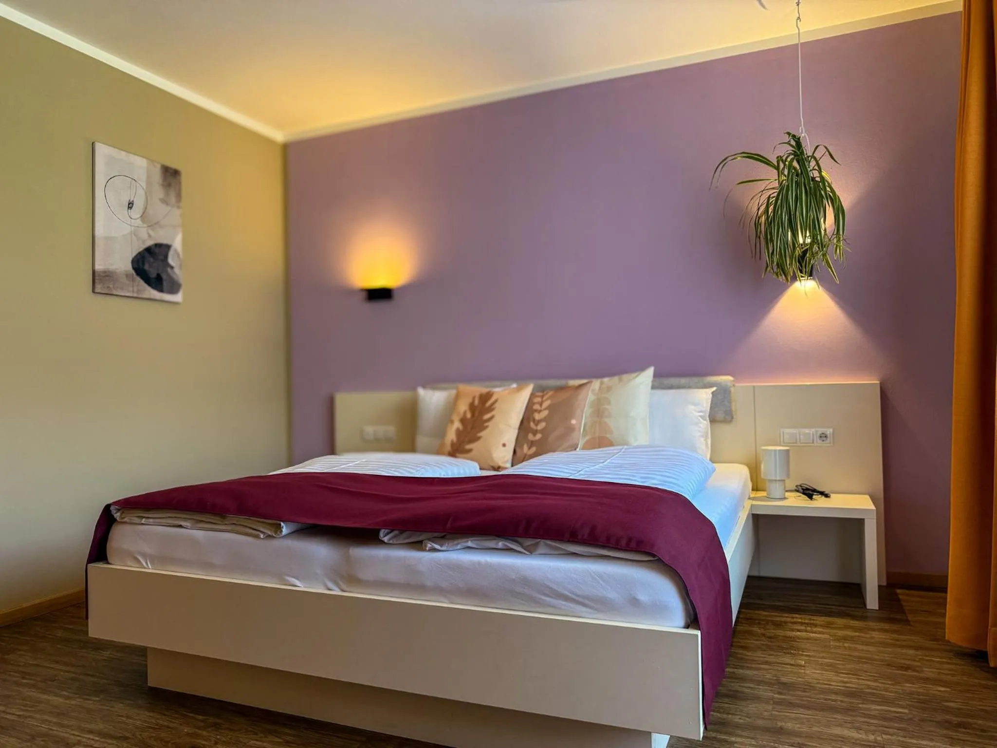 Bed in zum Senner Suites Zillertal