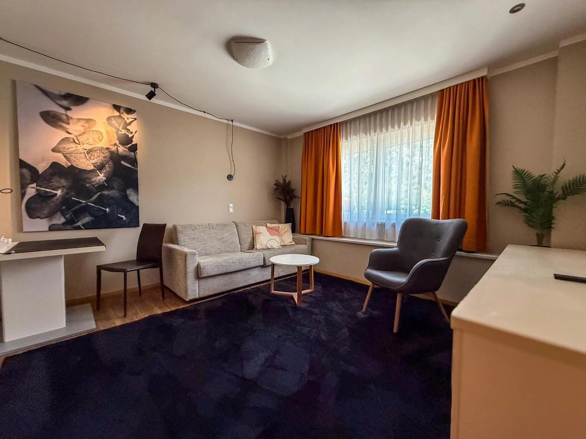 Living room in zum Senner Suites Zillertal