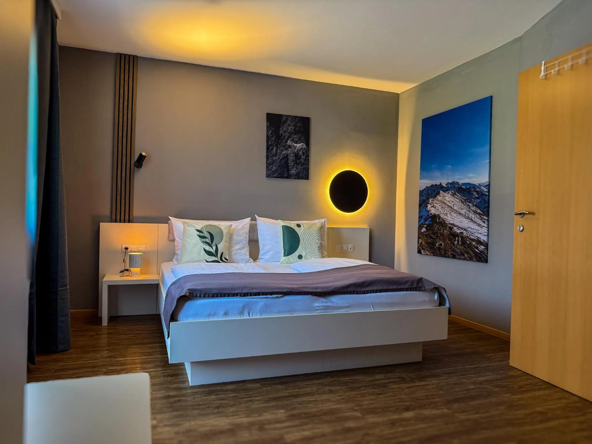 Bed in zum Senner Suites Zillertal