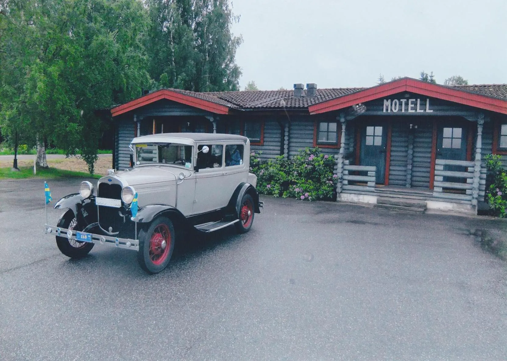 Property building in Sanna Kroa Motell och Restaurang