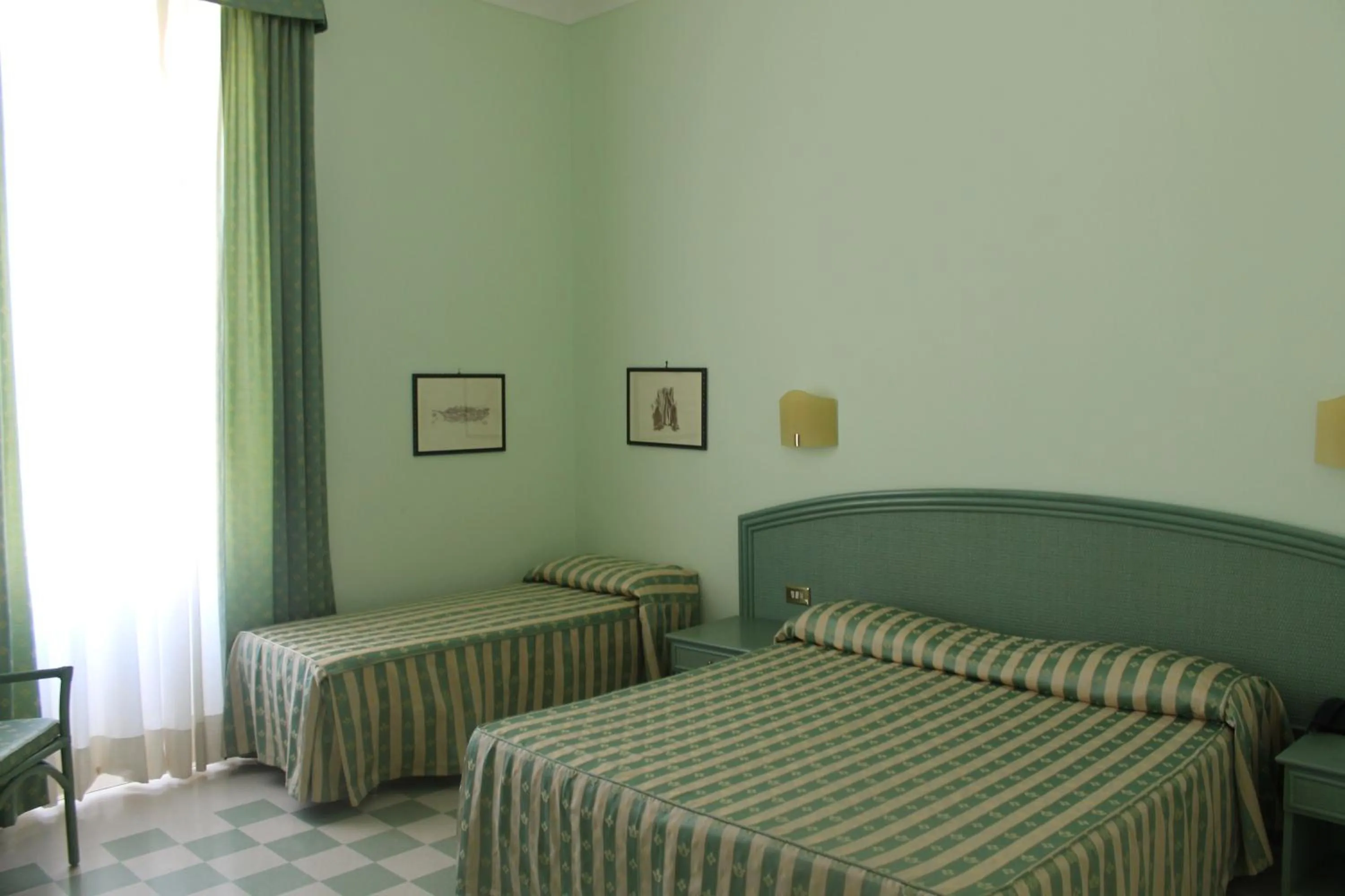 Bed in Hotel Gran Bretagna Ortigia