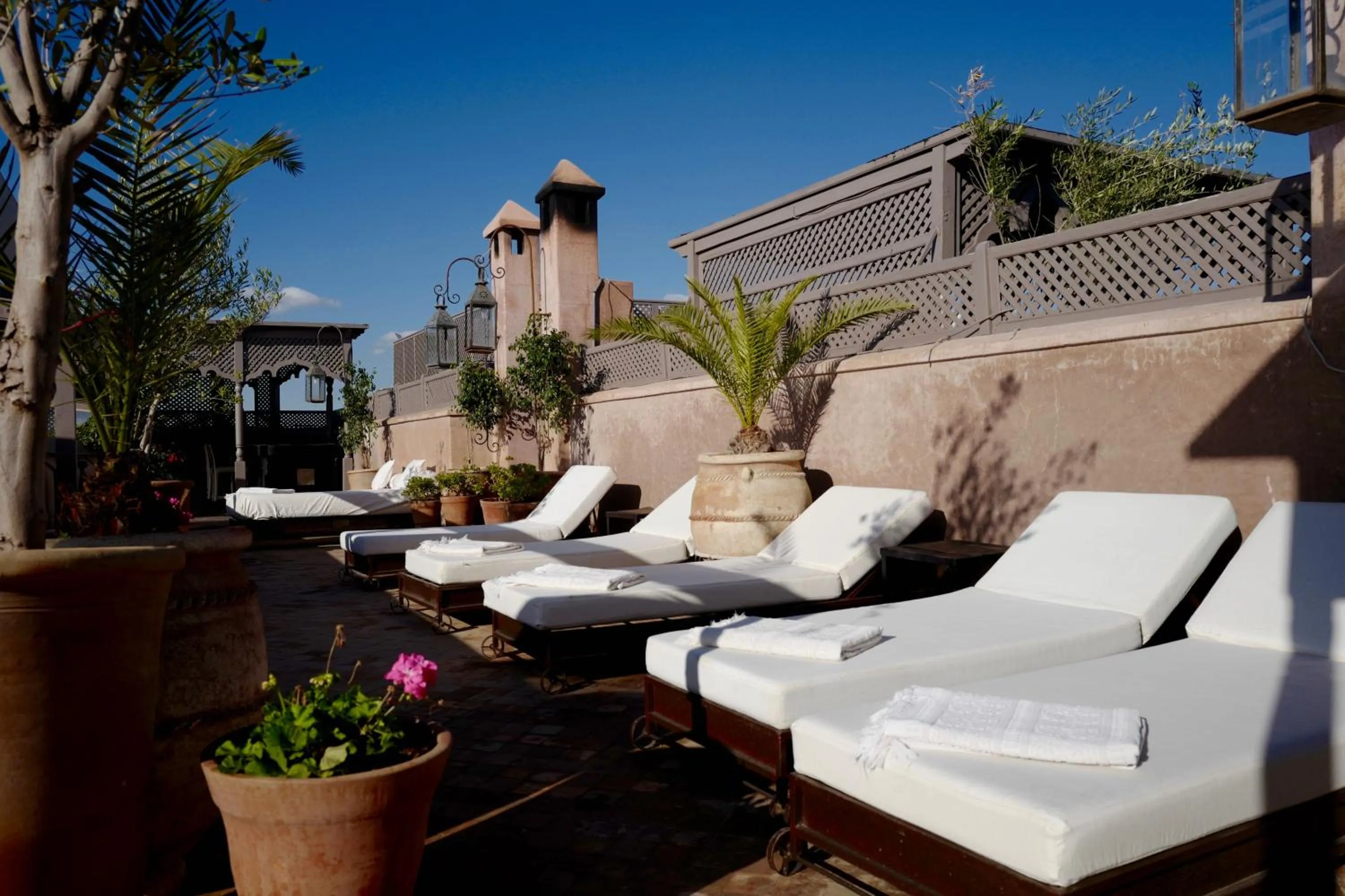 Balcony/Terrace in Riad Noir d'Ivoire