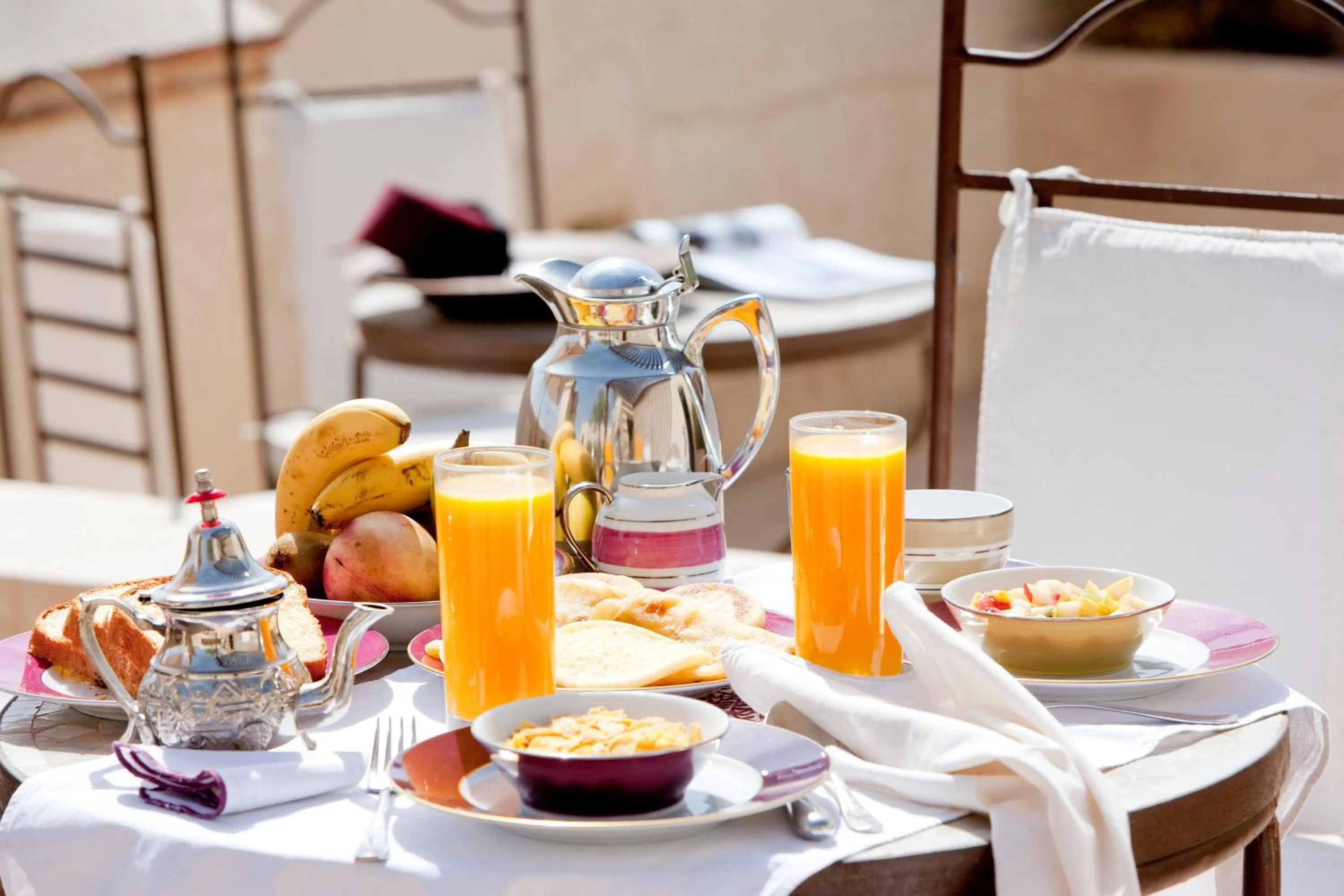 Breakfast in Riad Noir d'Ivoire